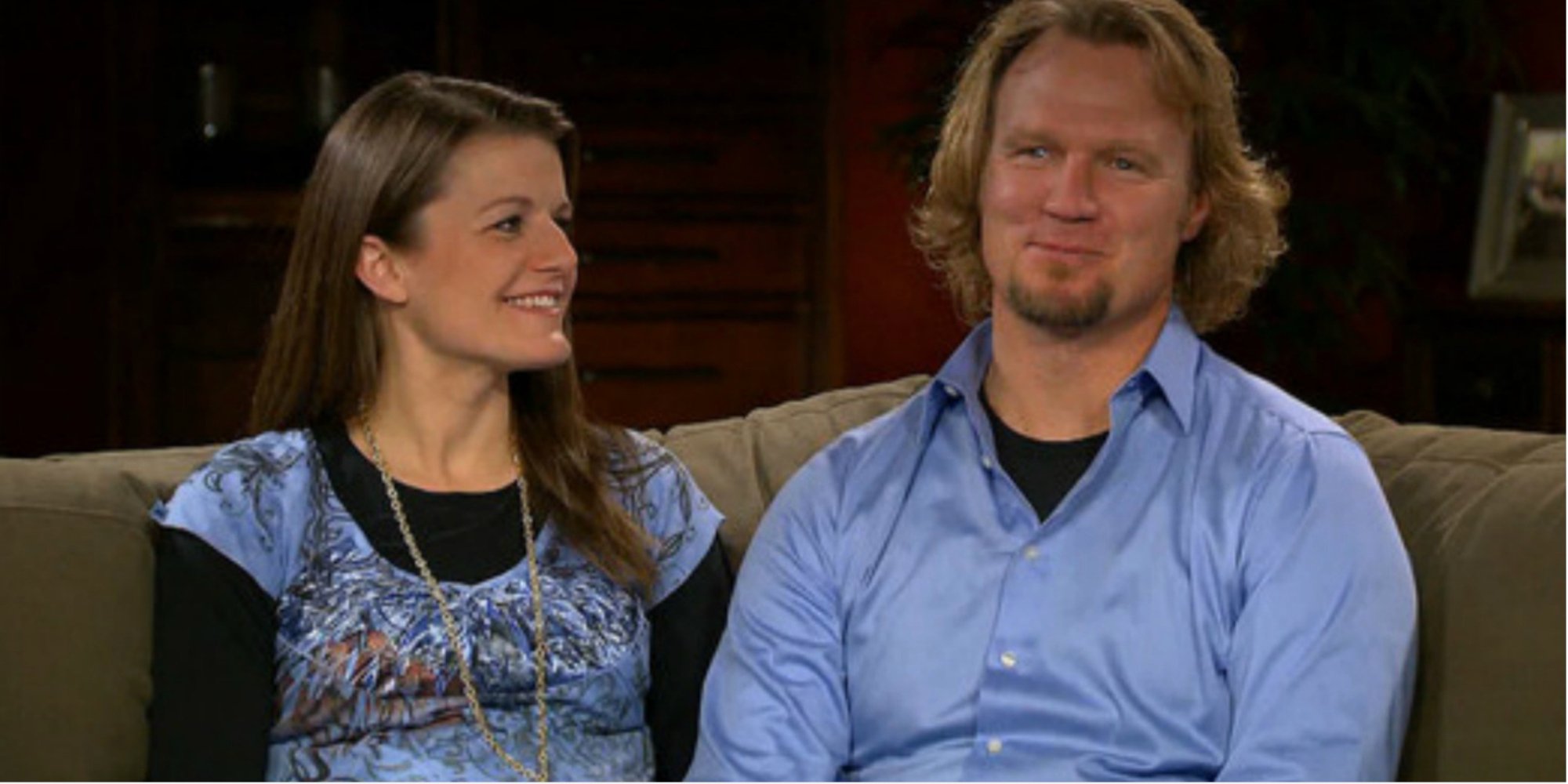 Robyn and Kody Brown during a 'Sister Wives' confessional which aired on TLC.