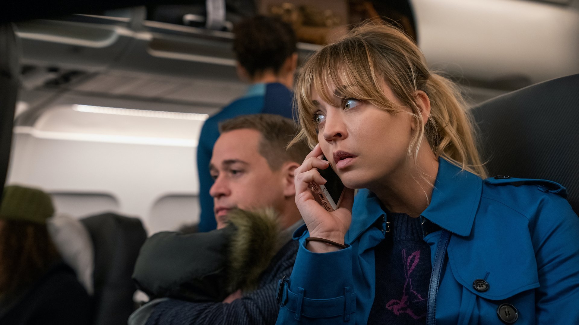 Kaley Cuoco acts in 'The Flight Attendant'. Season 3 is not yet confirmed