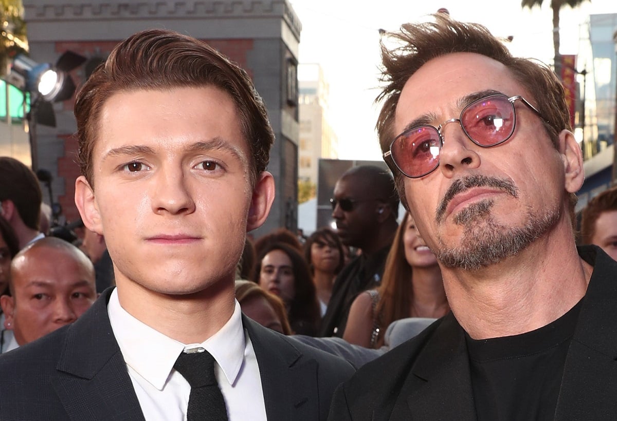 tom holland robert downey jr