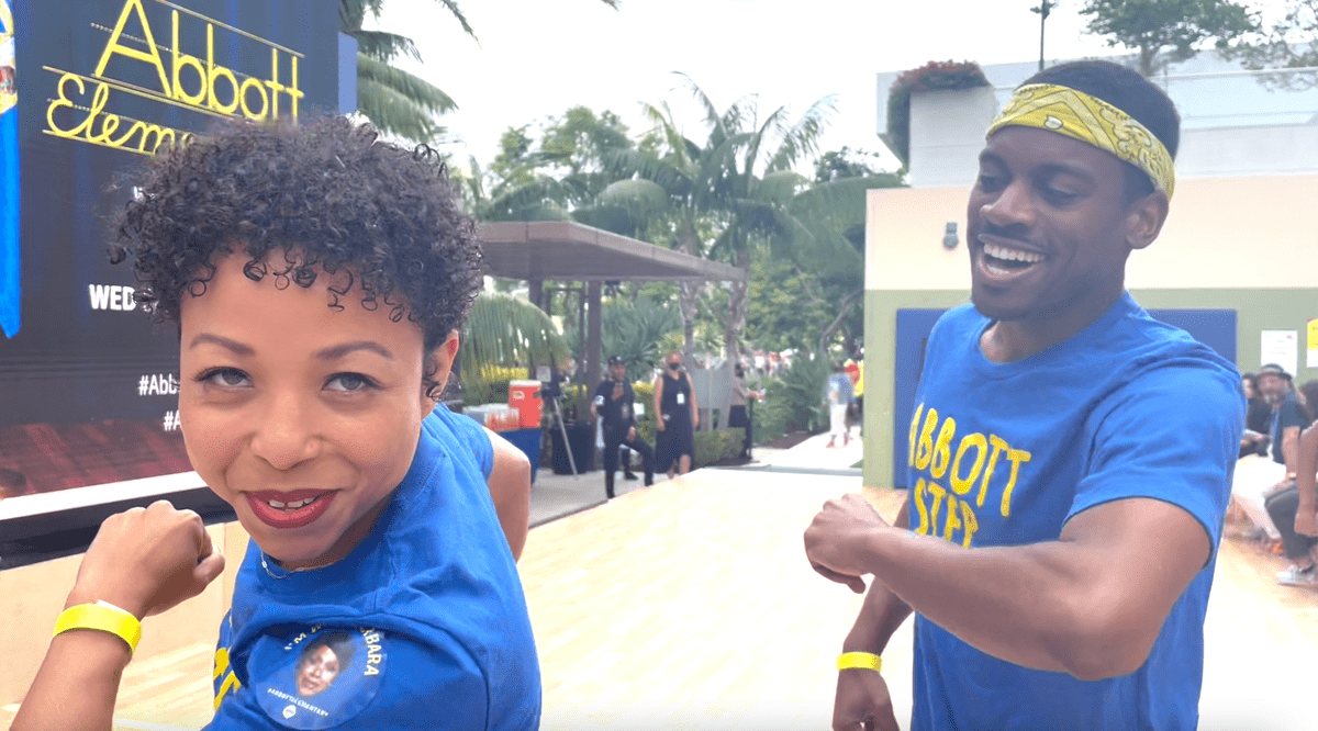 Abbott Elementary Step Team at San Diego Comic-Con 2022