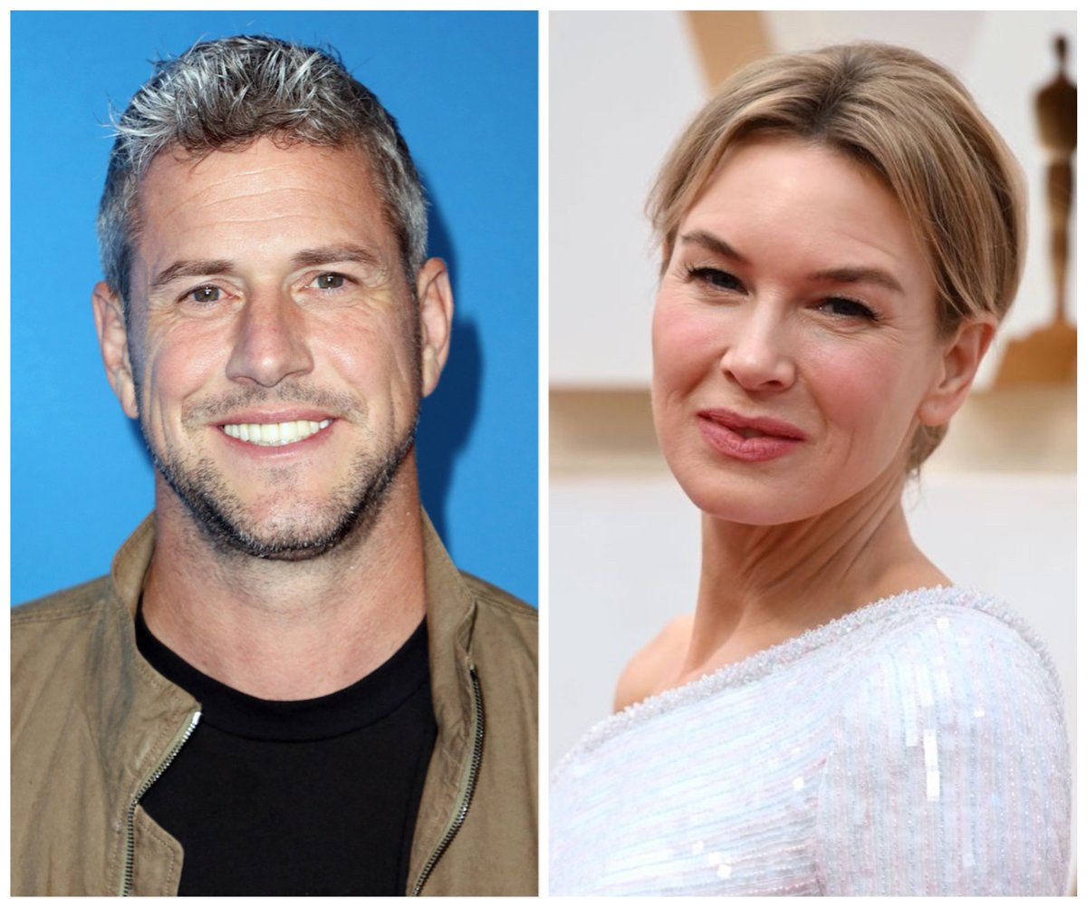 Side by side photos of Ant Anstead and Renee Zellweger.