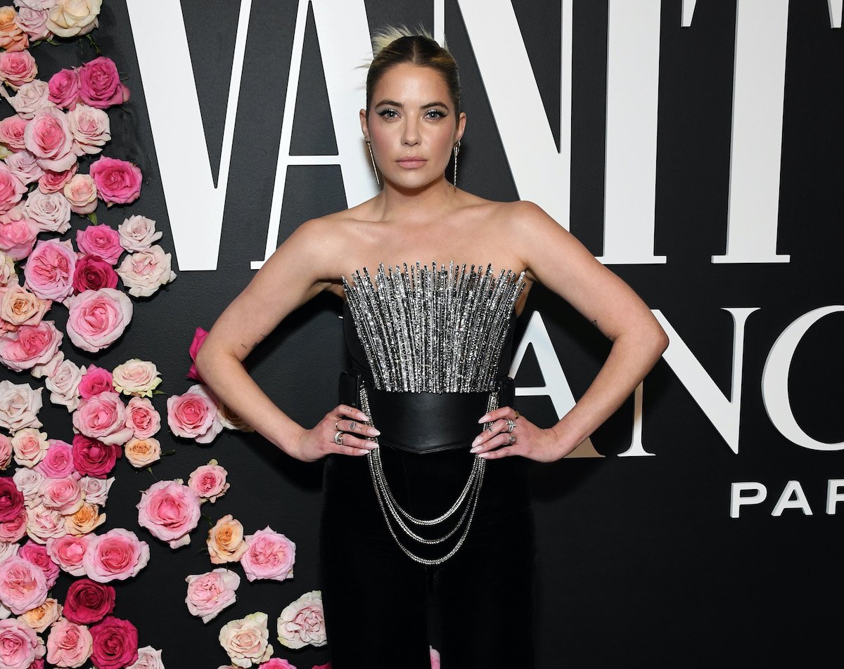 Ashley Benson poses with her hands on her hips