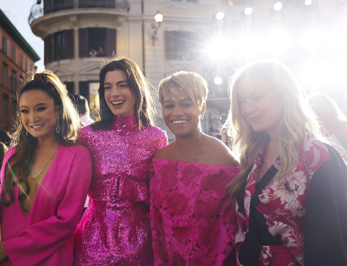 Anne Hathaway Is A Barbie Girl In A Barbie World At Valentino