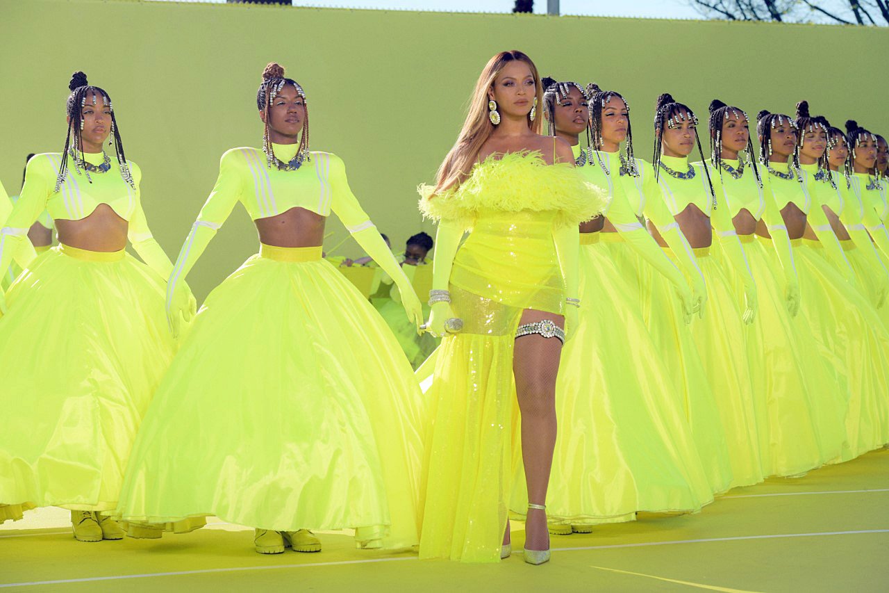 Beyoncé performs during the ABC telecast of the 94th Oscars