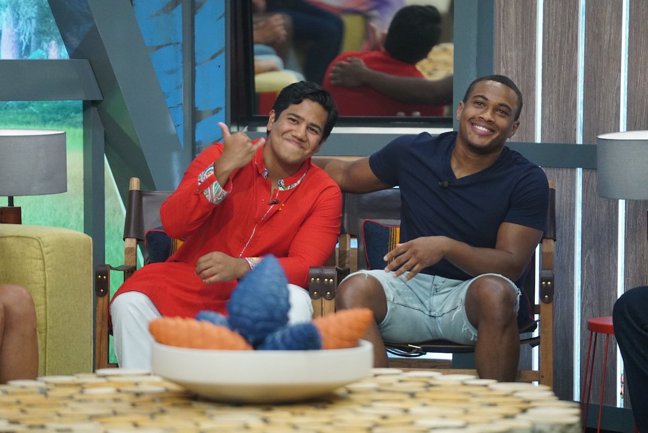 Ovi Kabir and David Alexander sit on the block together on 'Big Brother 21'.