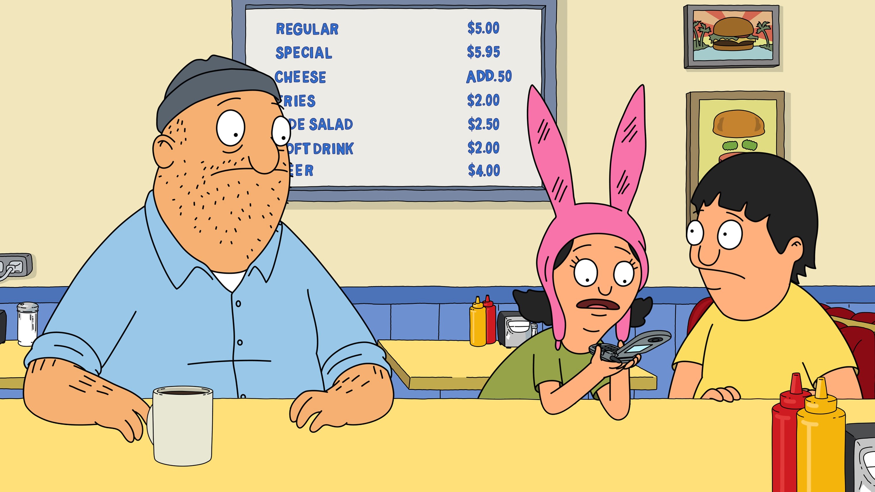 a still from 'Bob's Burgers' 