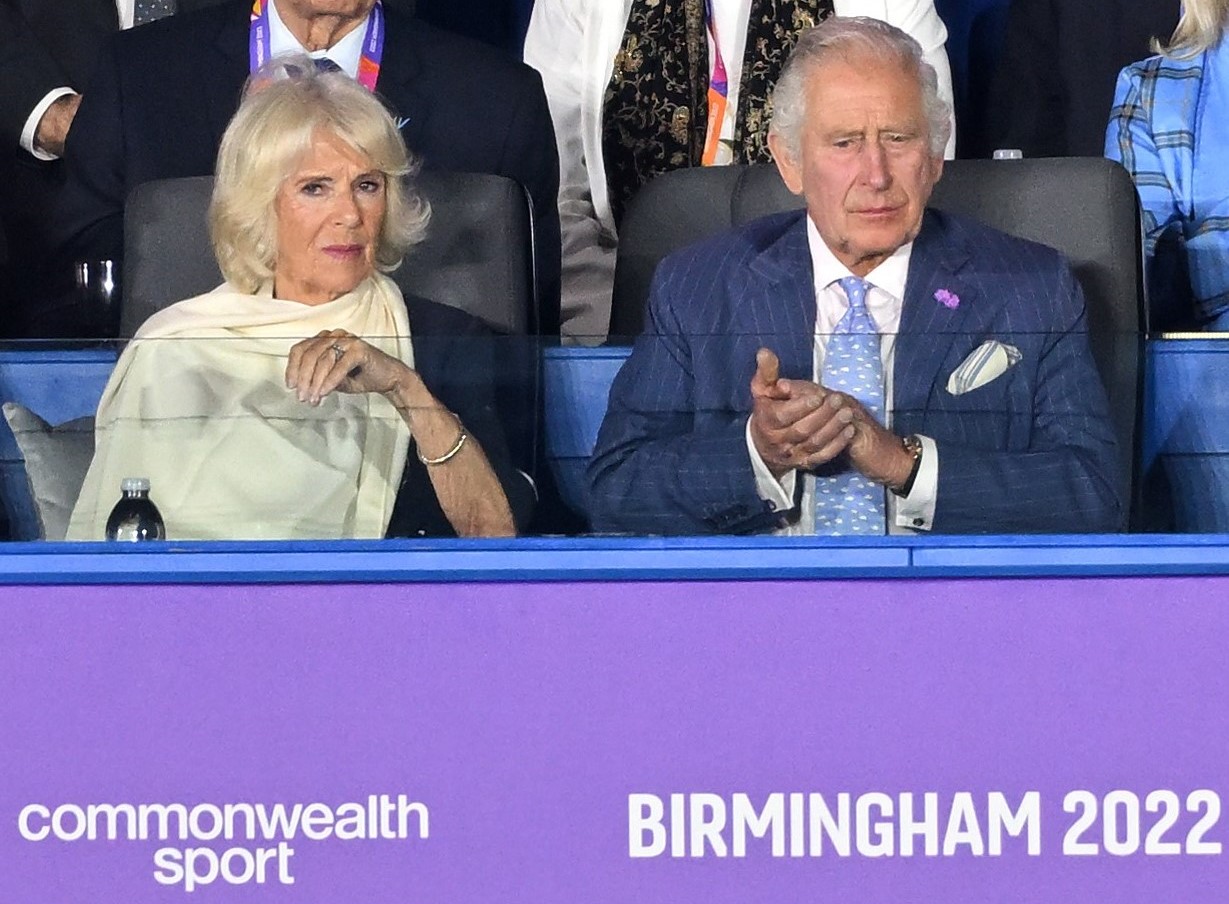 Camilla Parker Bowles and Prince Charles attend the 2022 Commonwealth Games opening ceremony