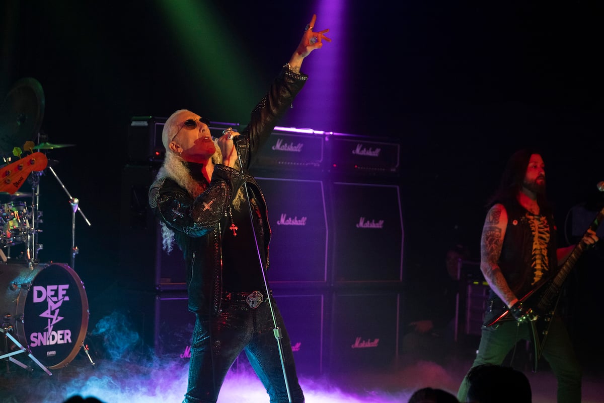 'Cobra Kai': '80s music icon Dee Snider sings on stage in the show