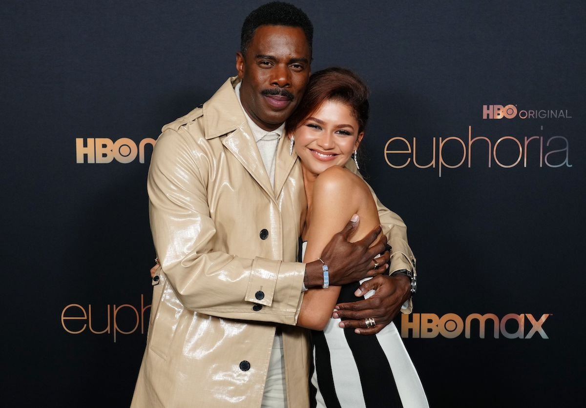 Colman Domingo and Zendaya at the Euphoria Season 2 photocall