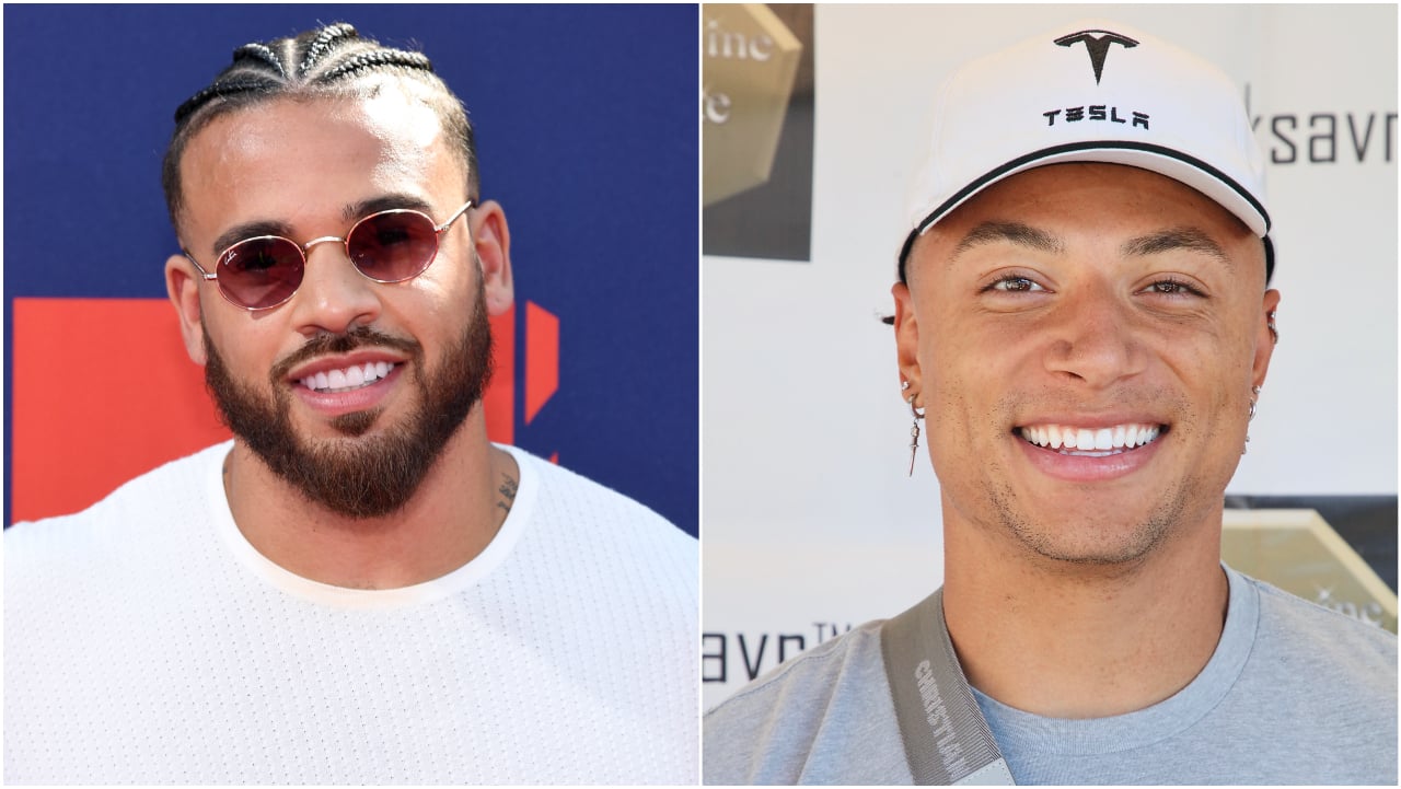 'The Challenge' star Cory Wharton attends the 2019 MTV Movie and TV Awards; Chase DeMoorattends the Charmaine Blake Pre-BET Party