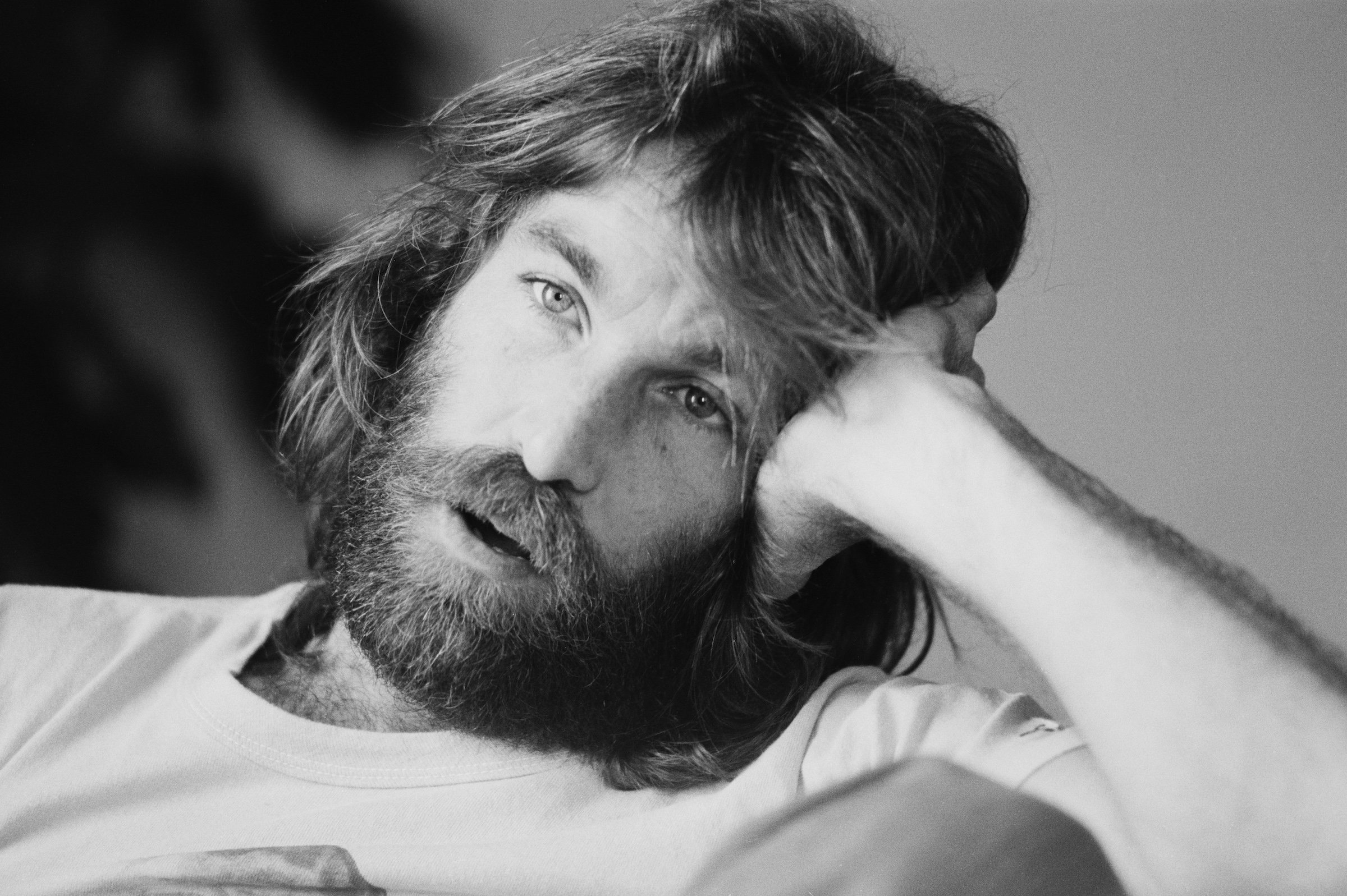 American singer, songwriter and drummer with the Beach Boys, Dennis Wilson (1944 - 1983)
