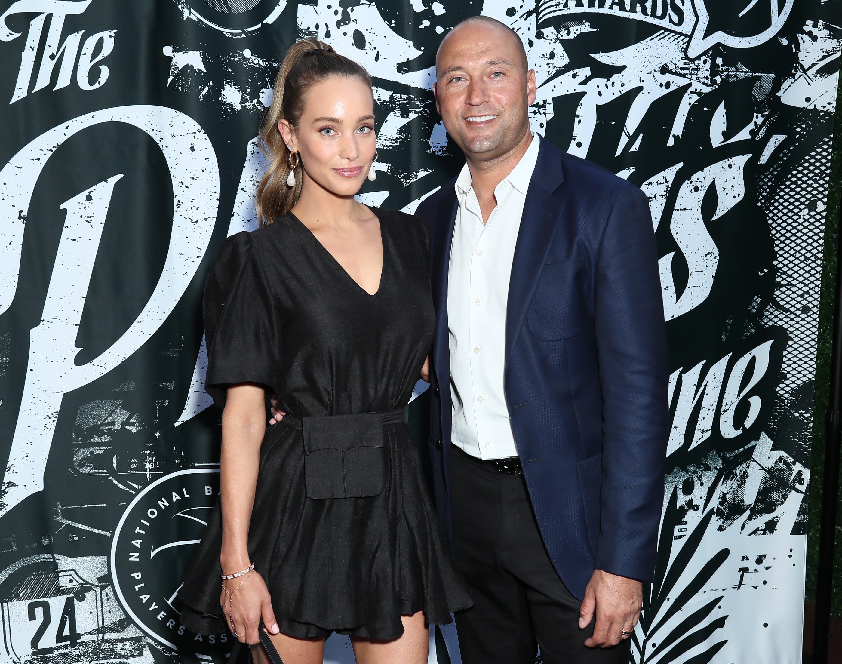 Derek Jeter and Hannah Jeter attend Players' Night Out hosted by The Players' Tribune