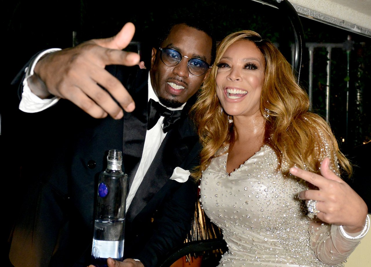 Diddy and Wendy Williams, pictured together at a party, famously feuded