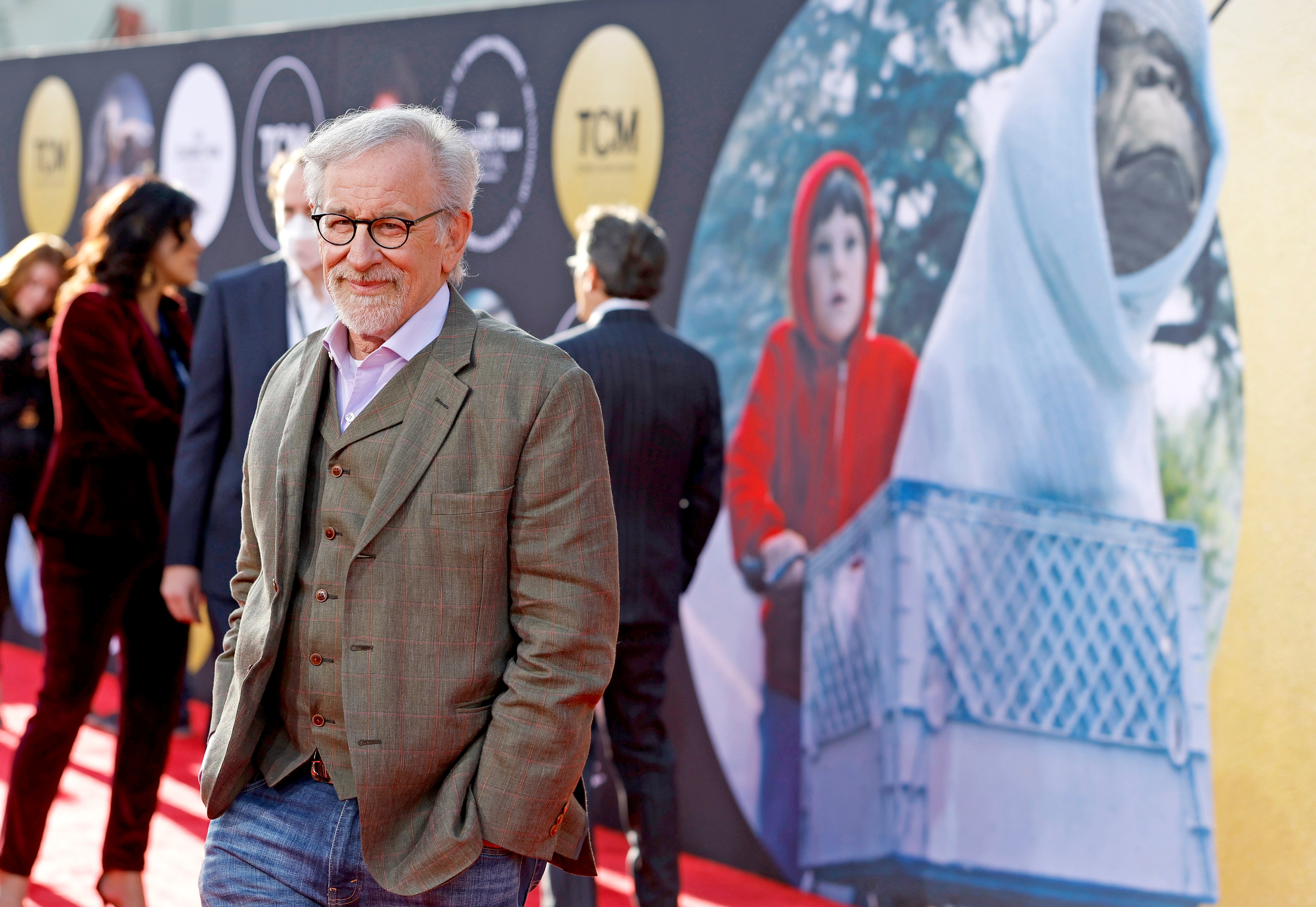 Director Steven Spielberg attends the 2022 TCM Classic Film Festival for a 40th anniversary screening of E.T.