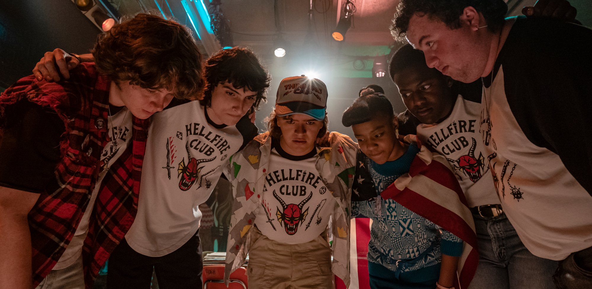 Dungeons & Dragons Hellfire Club in 'Stranger Things' 4.