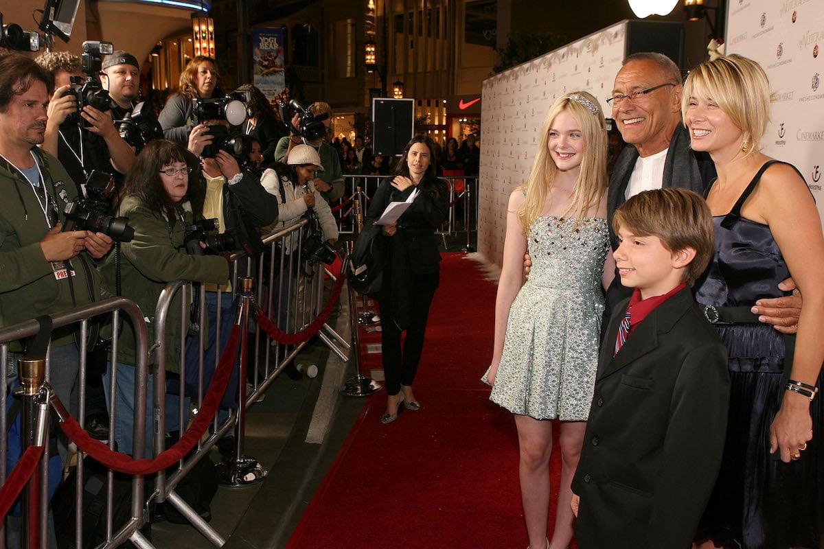 Elle Fanning smiles on the red carpet at the World Premiere of "The Nutcracker" in 3D