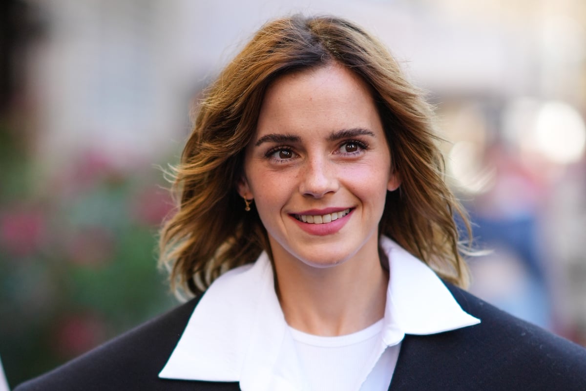 Harry Potter alum Emma Watson at Paris Fashion Week