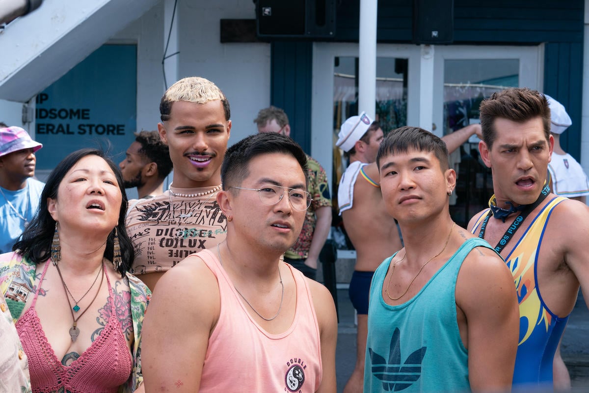 Group shot of the cast of Hulu's 'Fire Island'