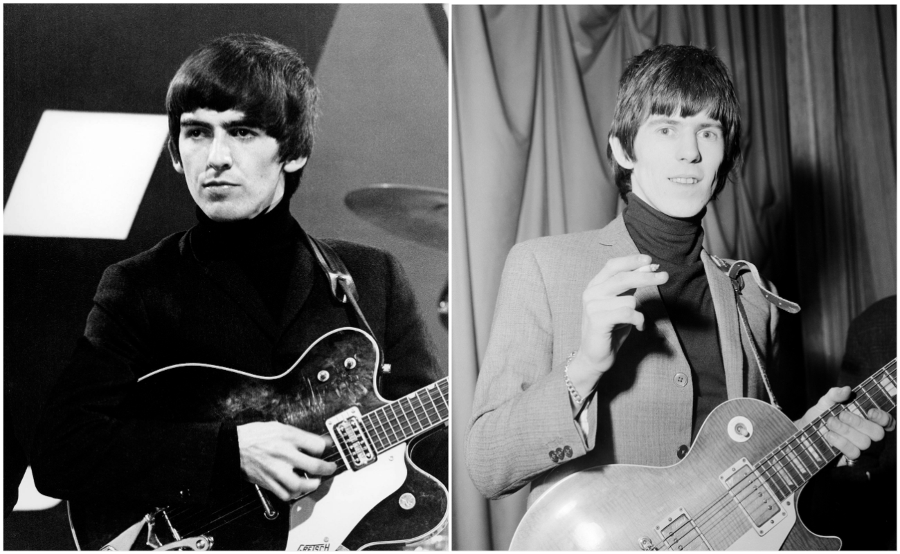 Harrison Said He and Keith Richards Kept in Touch by Sending T