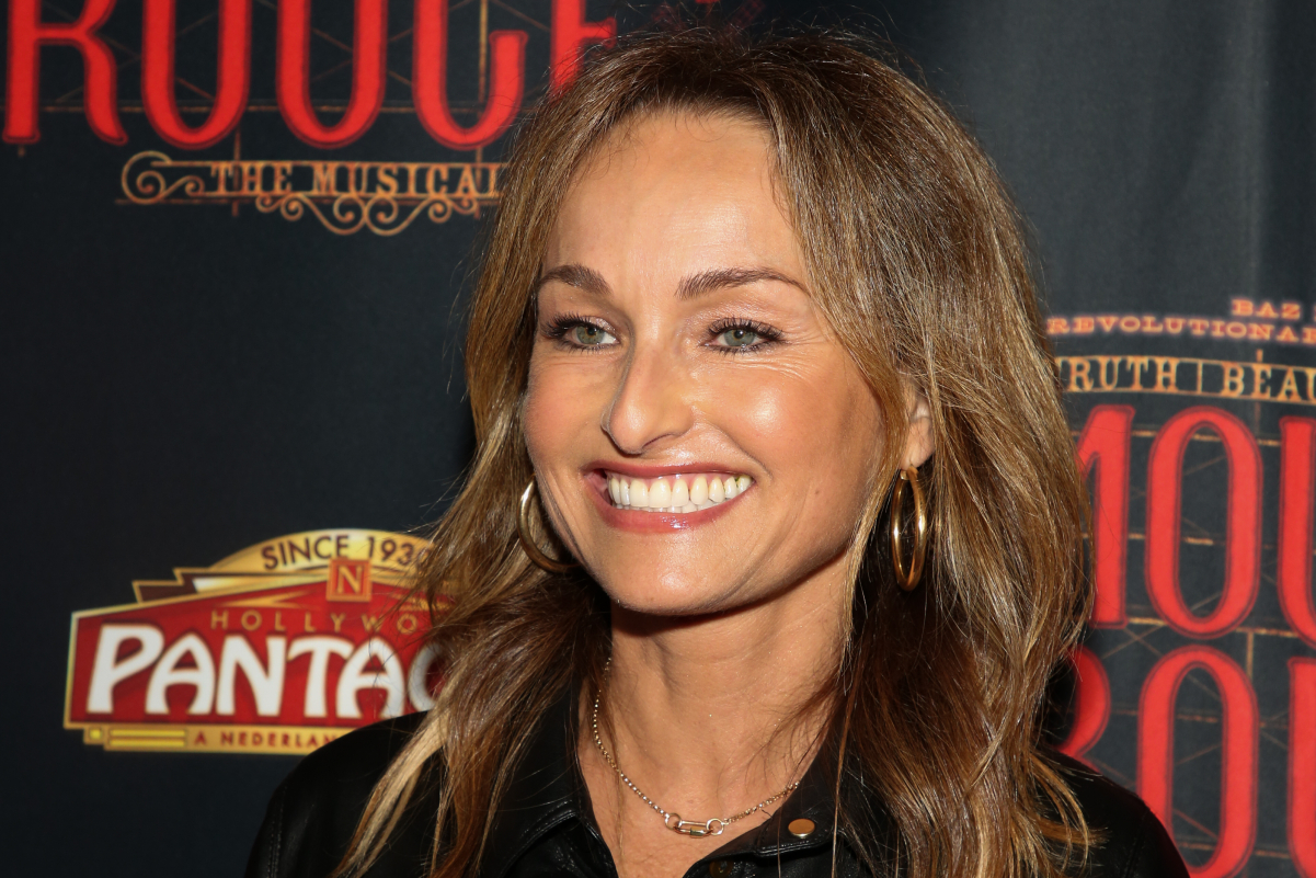 Giada De Laurentiis smiles for the camera in this photograph.