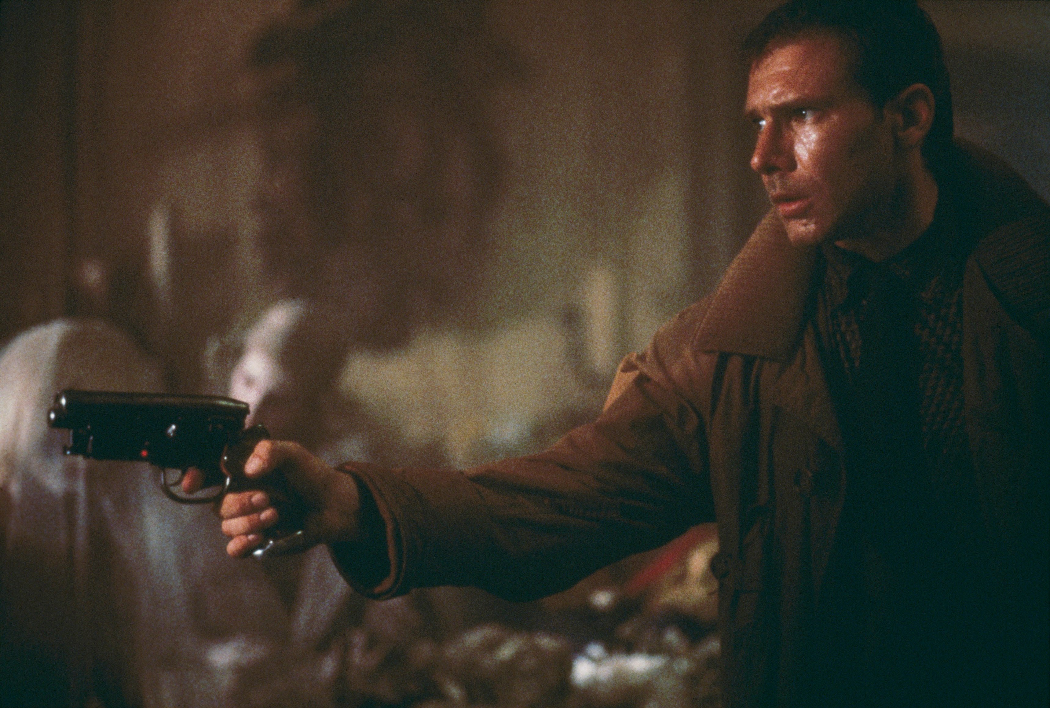 Harrison Ford as Rick Deckard in Blade Runner