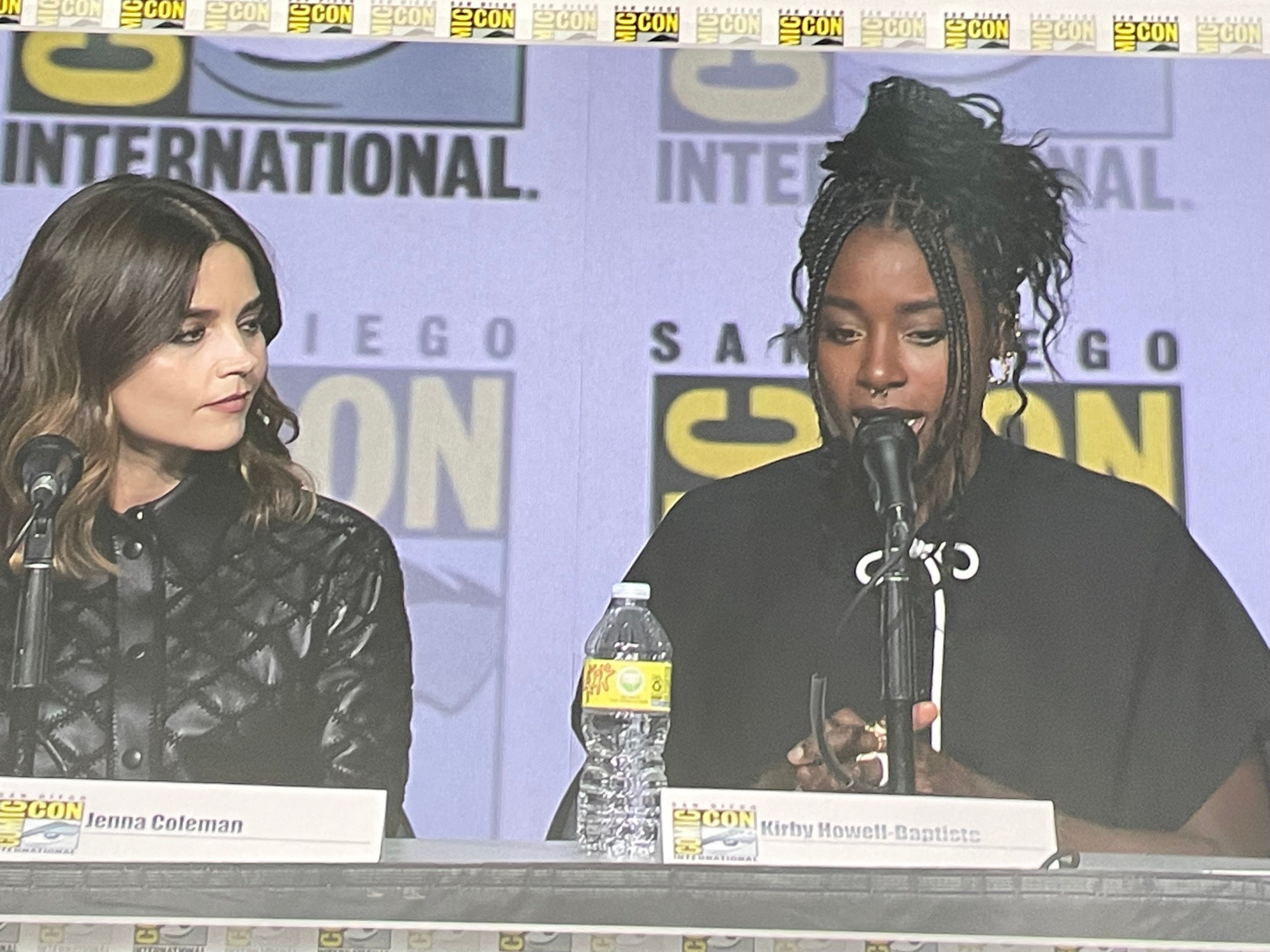 Kirby Howell-Baptiste at The Sandman Panel at San Diego Comic-Con 2022
