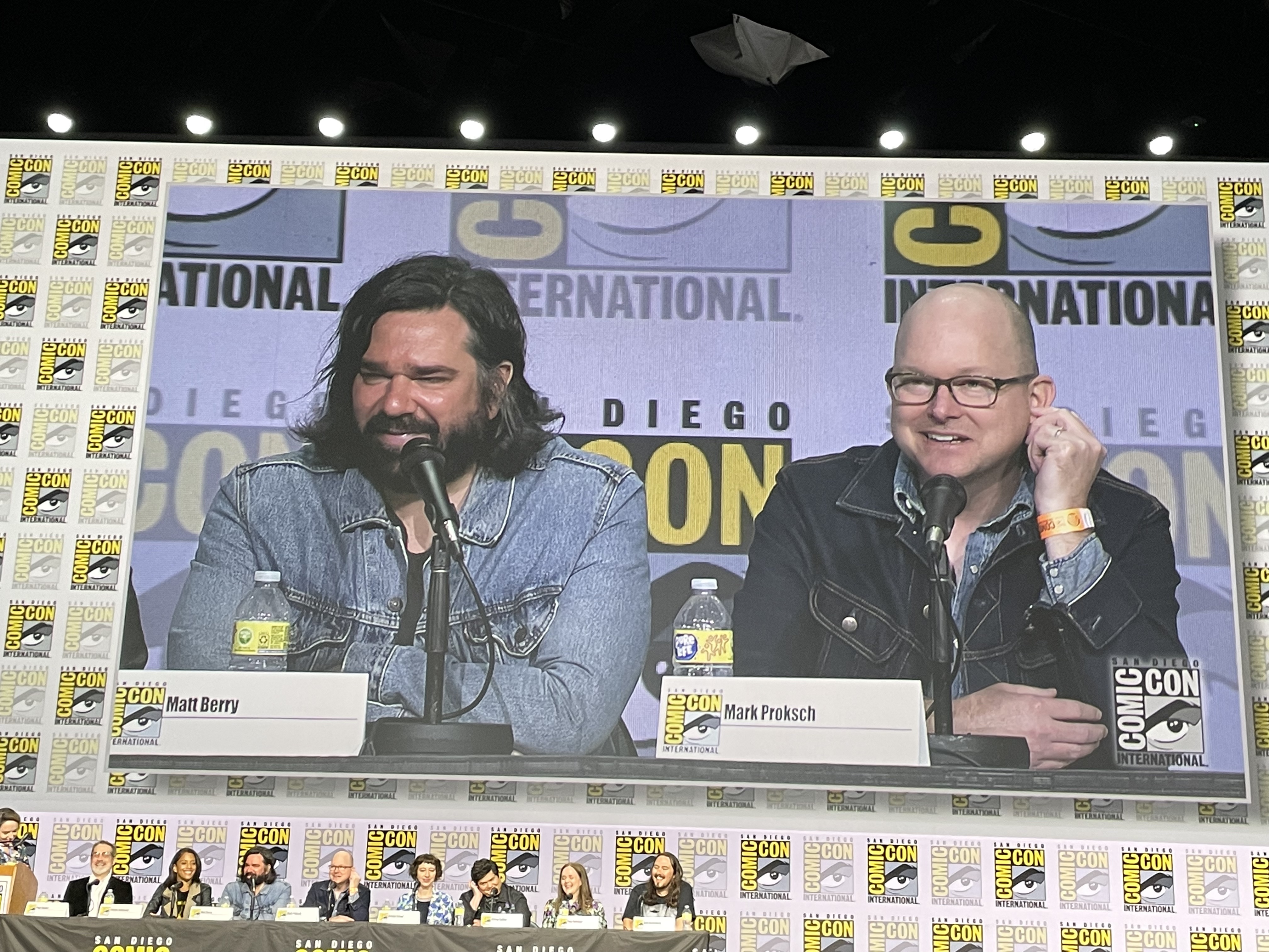 What We Do in the Shadows cast at sAN Diego Comic-Con 2022 | Photo by Katie Maloney for Showbiz Cheat Sheet
