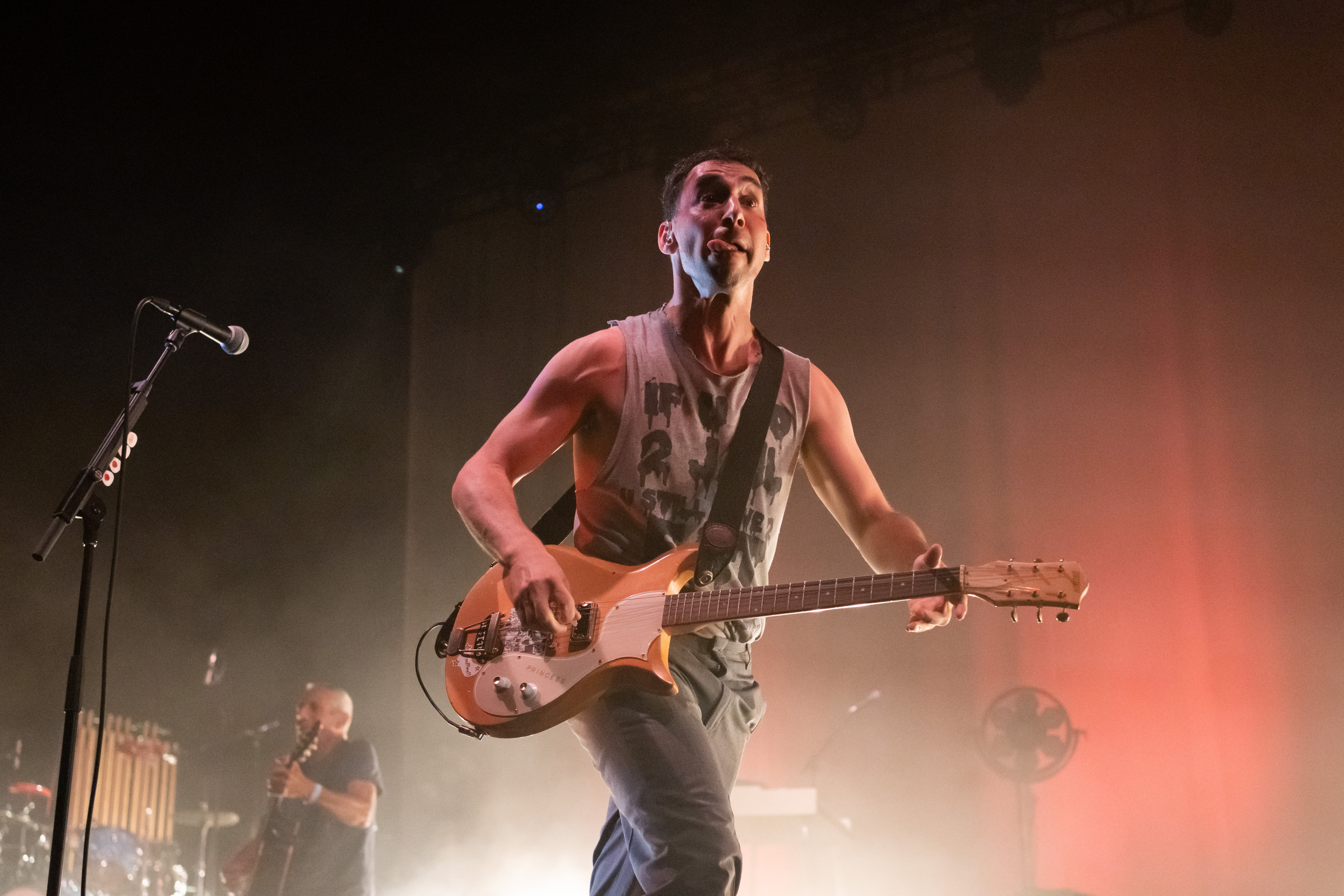 Jack Antonoff of Bleachers performs at The Forum