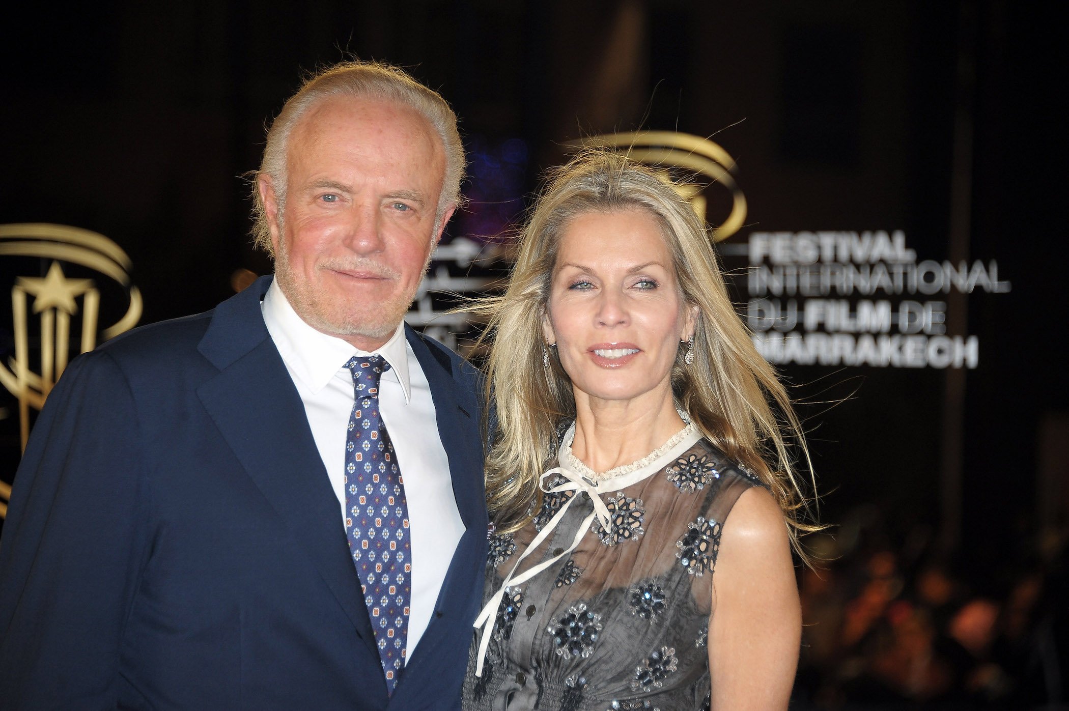 James Caan and ex-wife Linda Stokes standing next to each other at an event