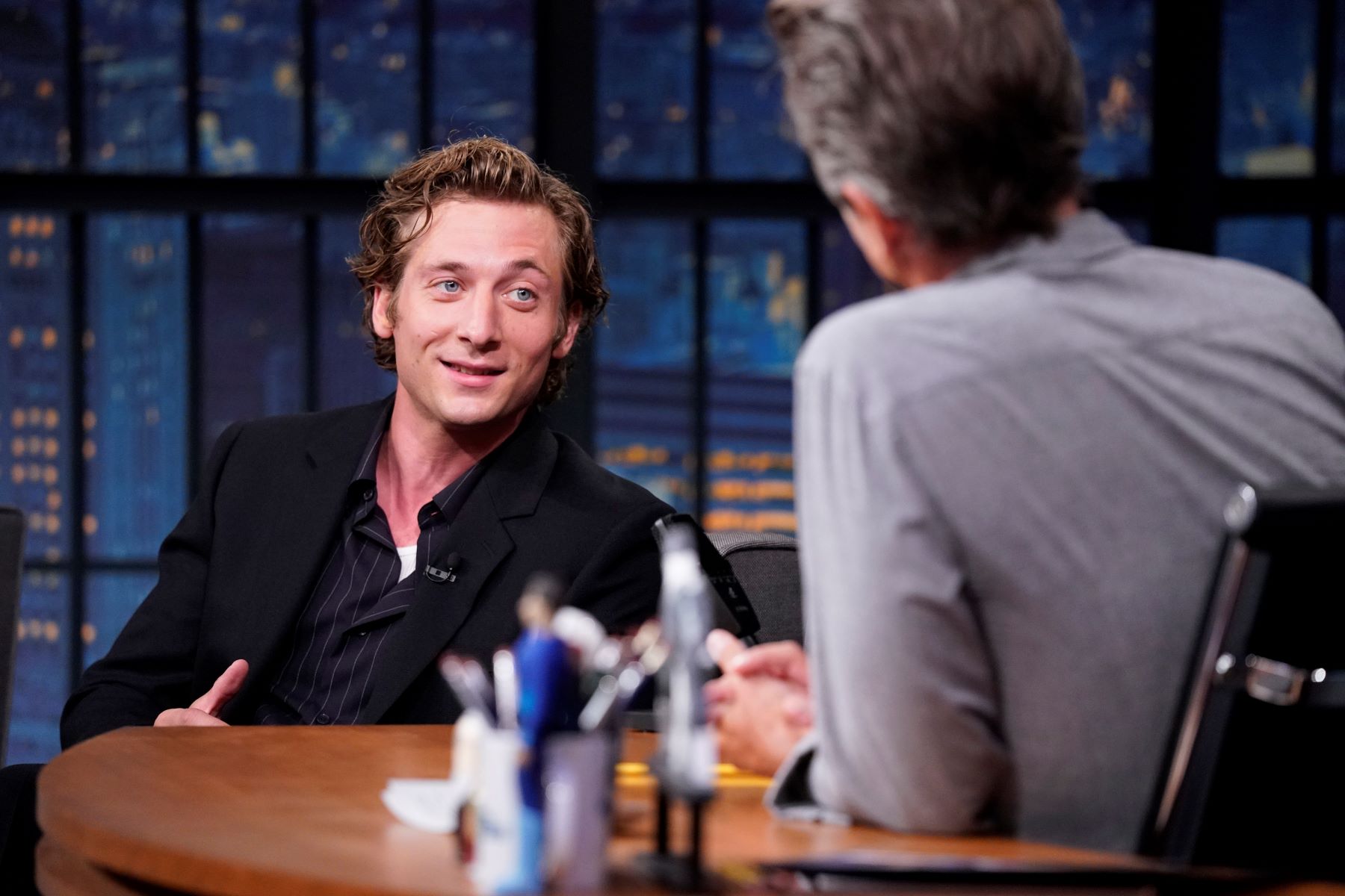 Jeremy Allen White on 'Late Night with Seth Myers' promoting 'The Bear'