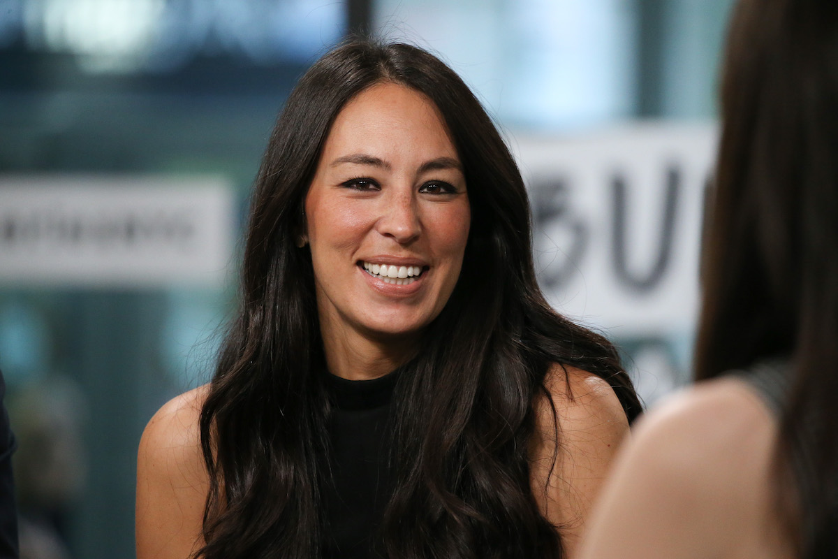 Joanna Gaines, who has five kids, smiling.