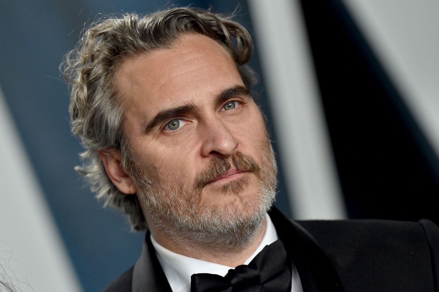 Joaquin Phoenix at the 2020 Vanity Fair Oscar Party in Beverly Hills, California