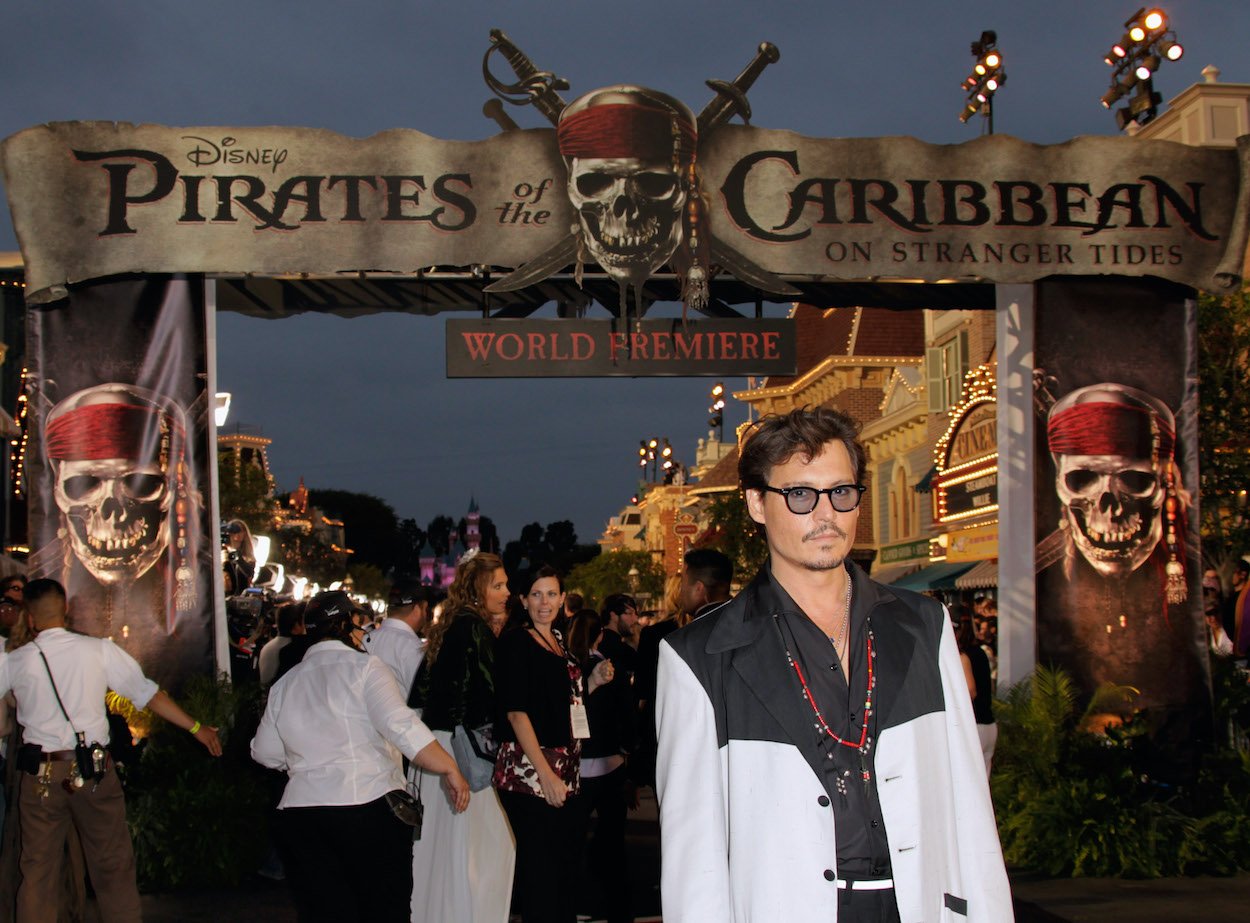 Johnny Depp attends the premiere of 'Pirates of the Caribbean: On Stranger Tides' at Disneyland in 2011. Depp returned as Jack Sparrow in a unique way following his defamation trial against ex-wife Amber Heard.