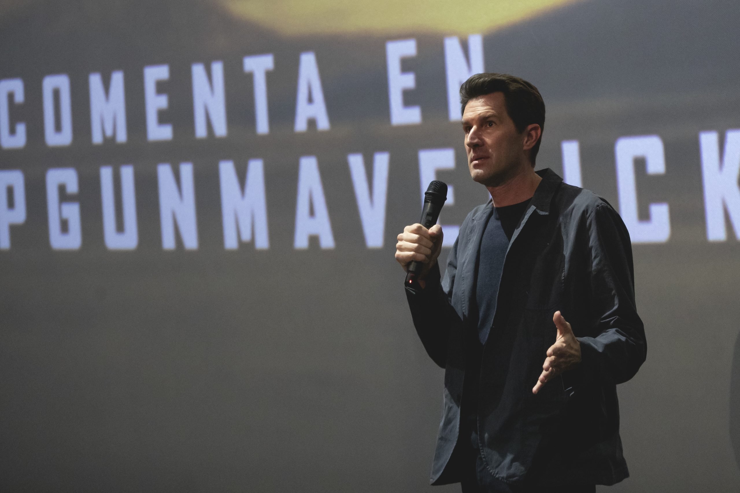 Director Joseph Kosinski attends the premiere of Top Gun: Maverick in Spain