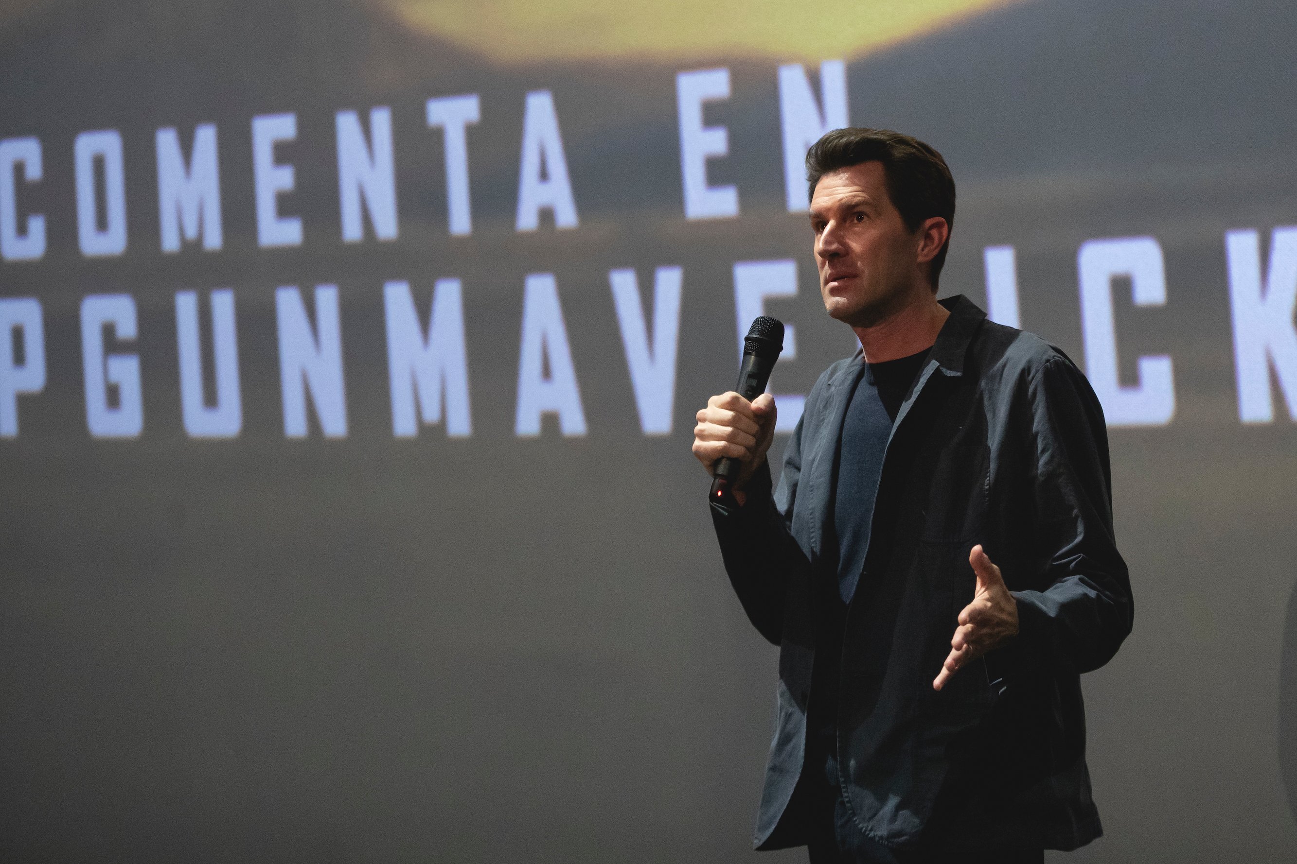 Director Joseph Kosinski attends the premiere of Top Gun: Maverick in Spain