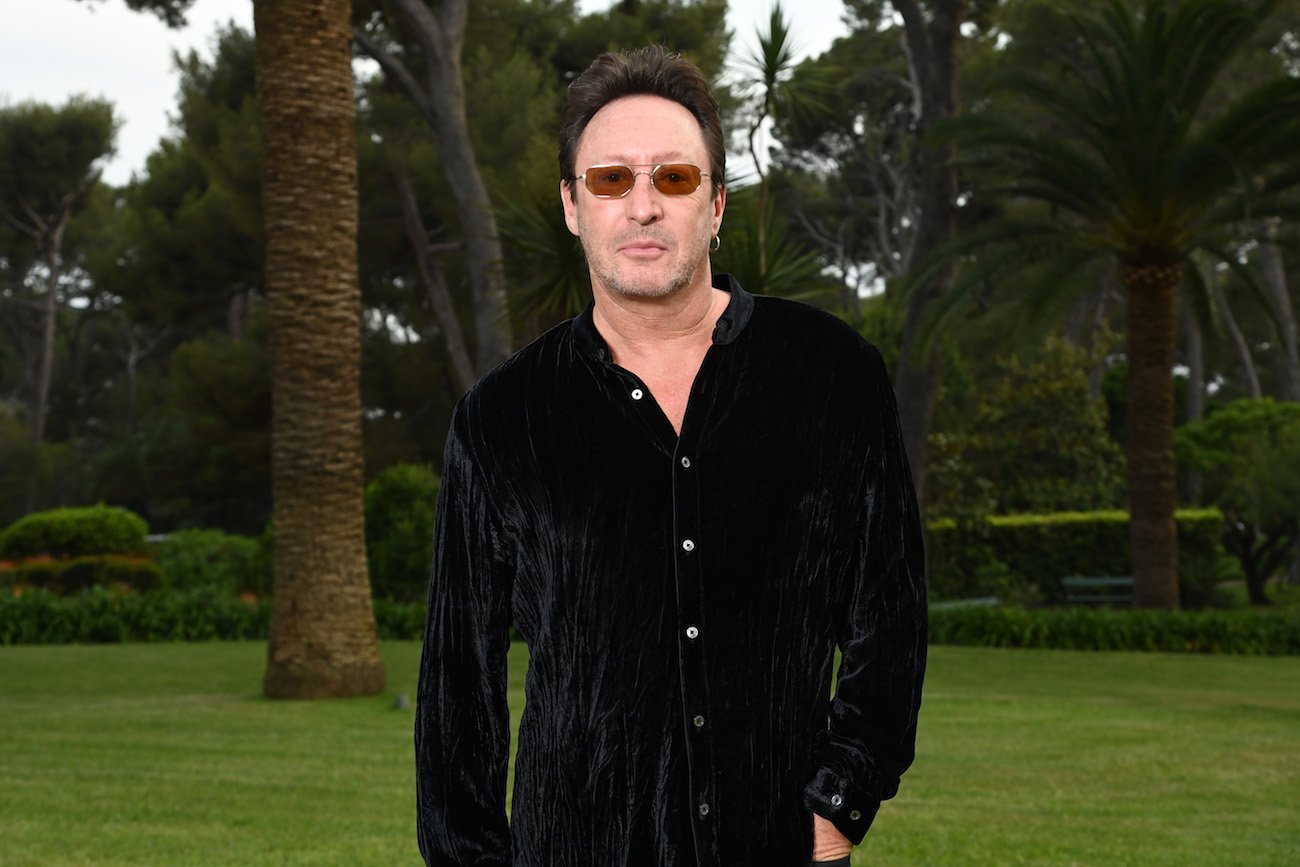 Julian Lennon in France two years after his name change.