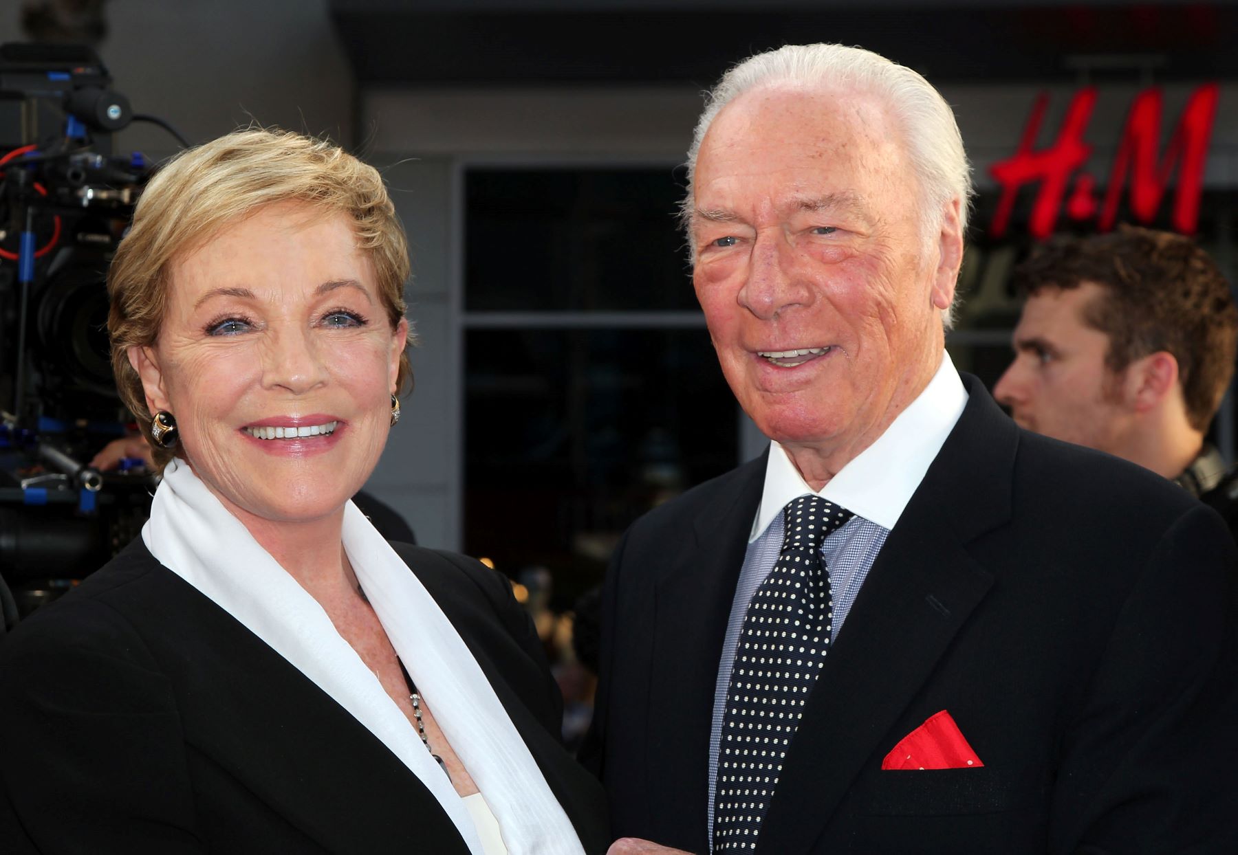 Julie Andrews and Christopher Plummer attending the 2015 TCM Classic Film Festival in Hollywood, California