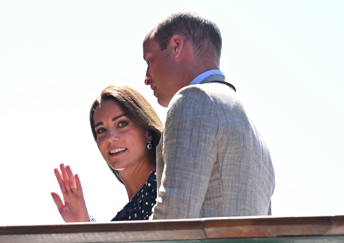 Kate Middleton and Prince William, whose helicopter use is making Queen Elizabeth II unhappy, arrive at Wimbledon