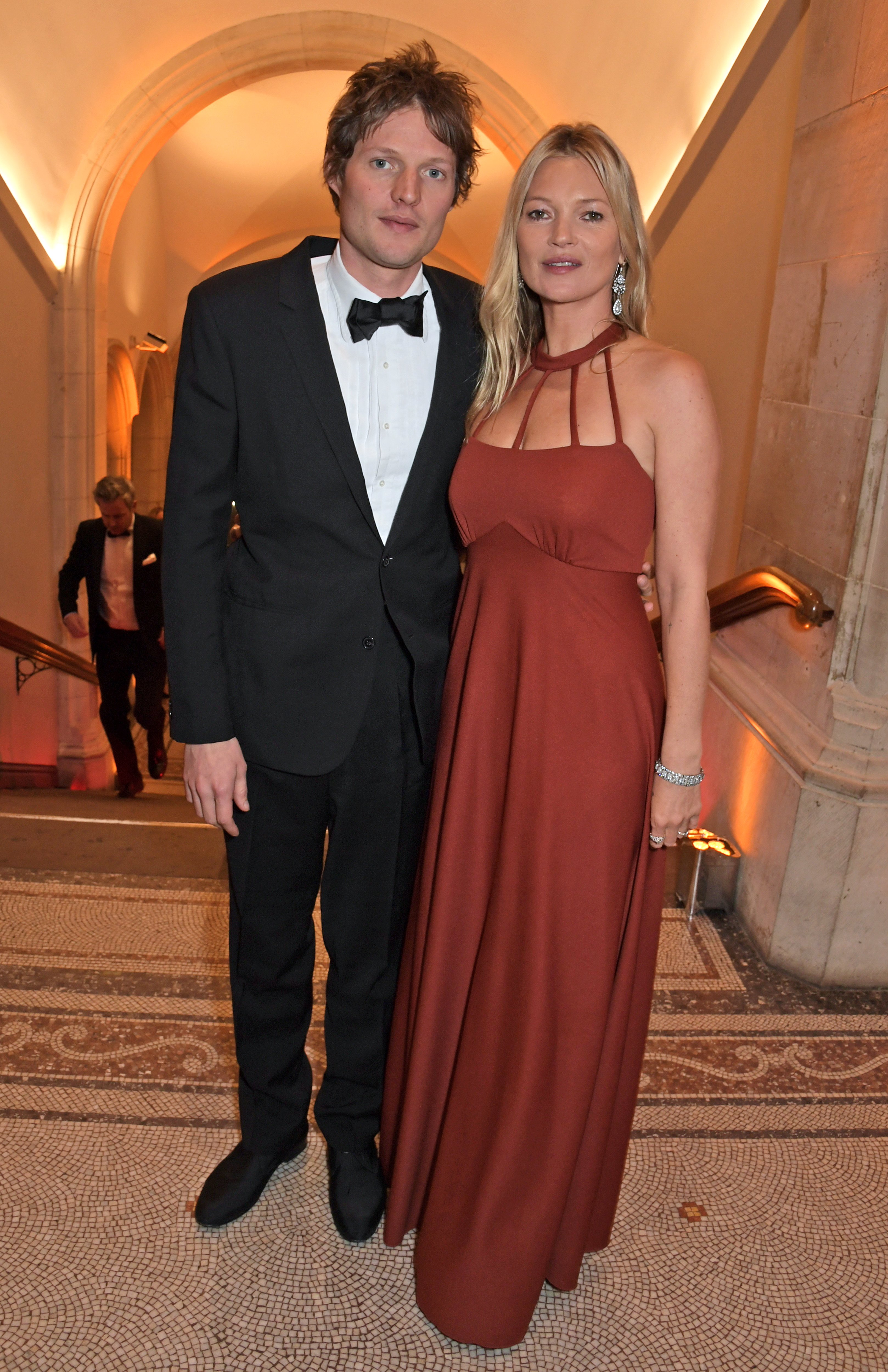 Kate Moss  and Count Nikolai von Bismarck attend The Portrait Gala
