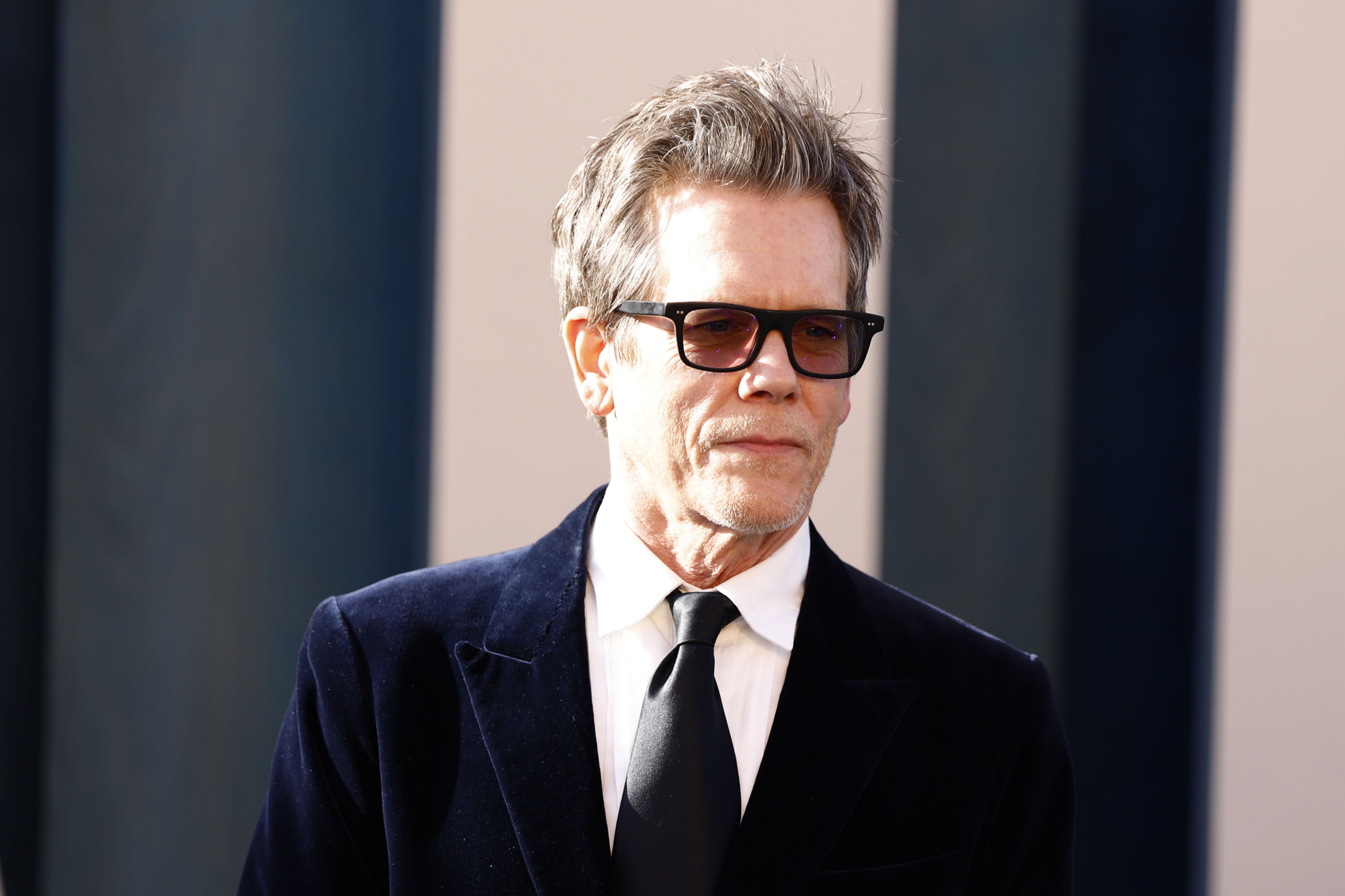 Horror movie They/Them actor Kevin Bacon attends the 2022 Vanity Fair Oscar party