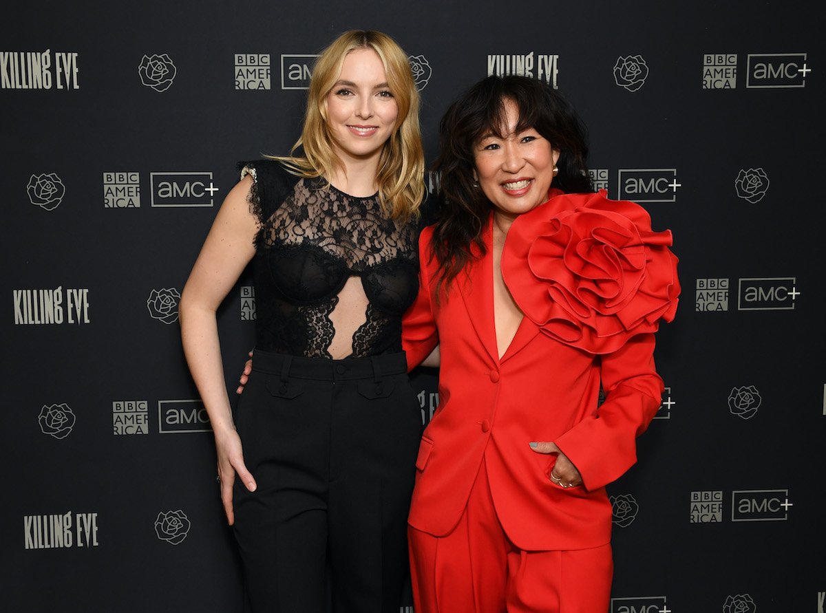 Killing Eve' cast members Jodie Comer and Sandra Oh