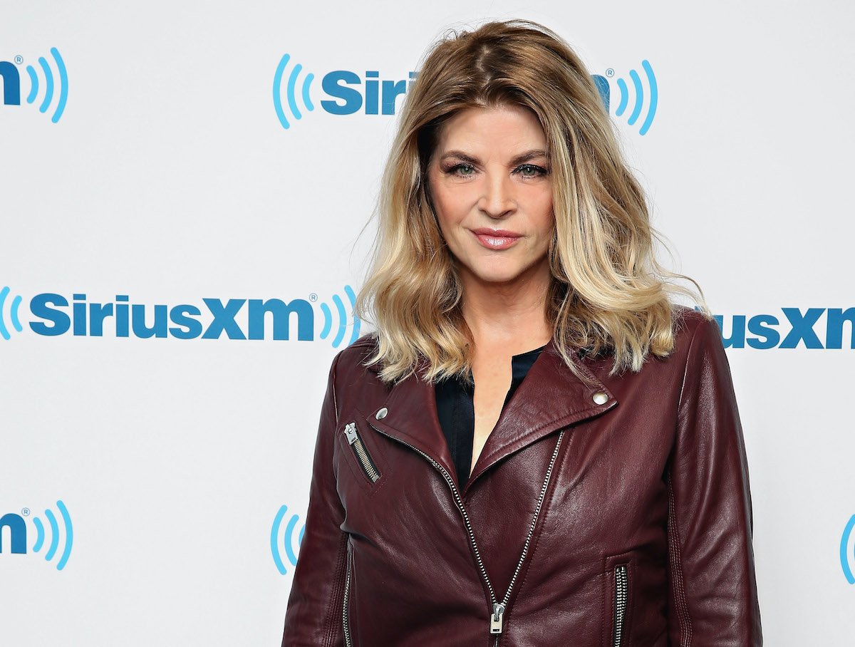 Kirstie Alley smiling