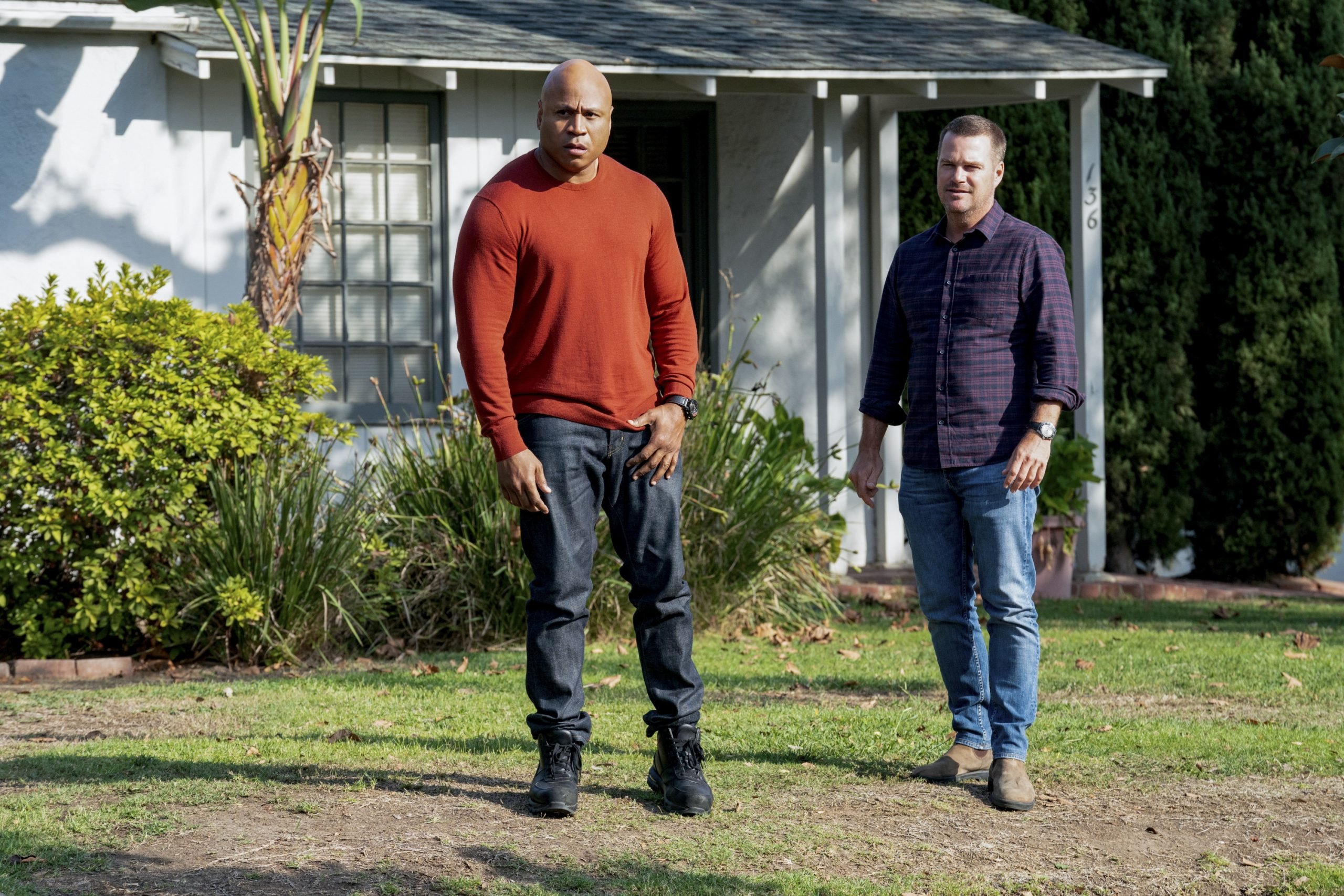 LL Cool J and Chris O'Donnell play Special Agents Sam Hanna and G. Callen on NCIS Los Angeles