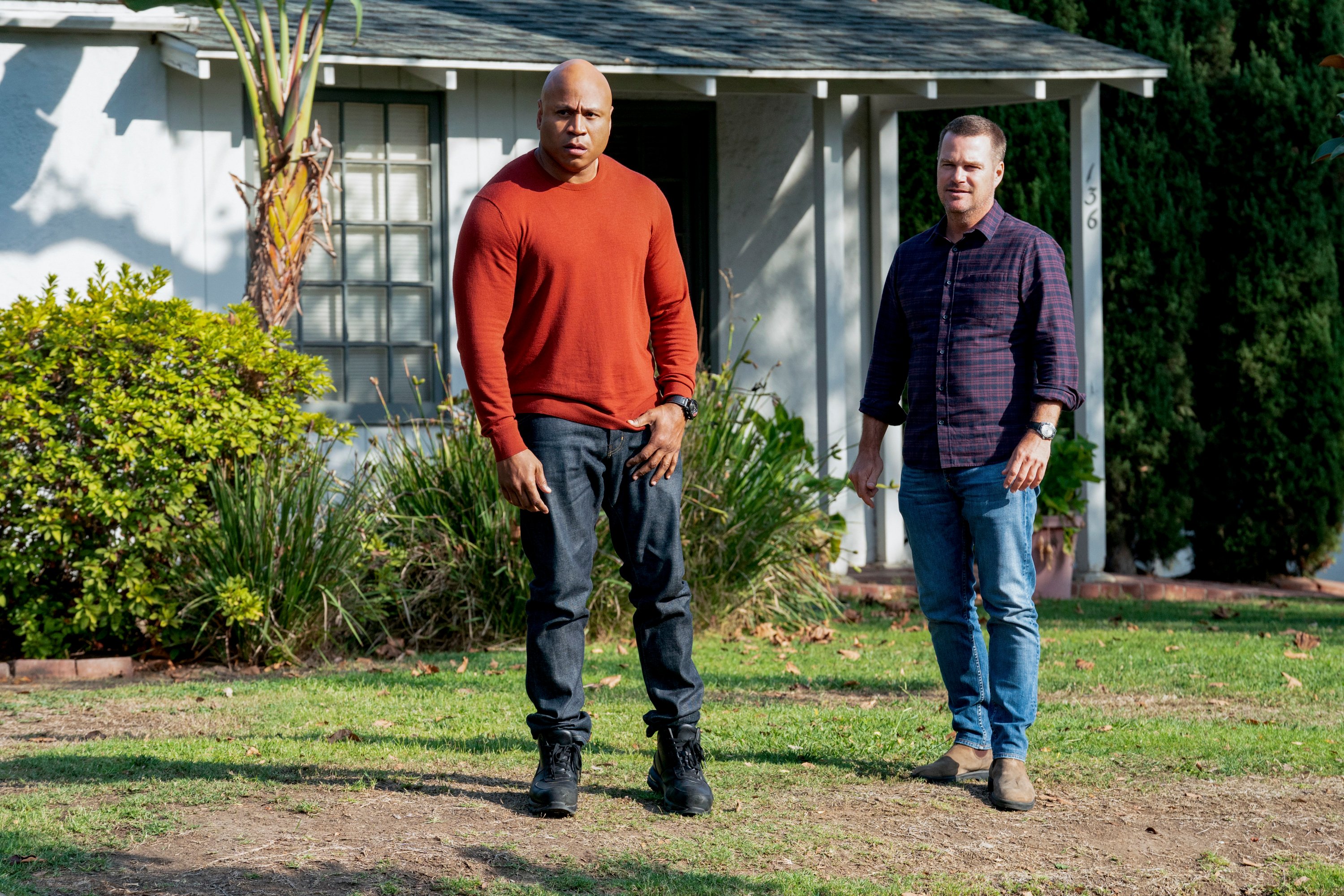 LL Cool J and Chris O'Donnell play Special Agents Sam Hanna and G. Callen on NCIS Los Angeles