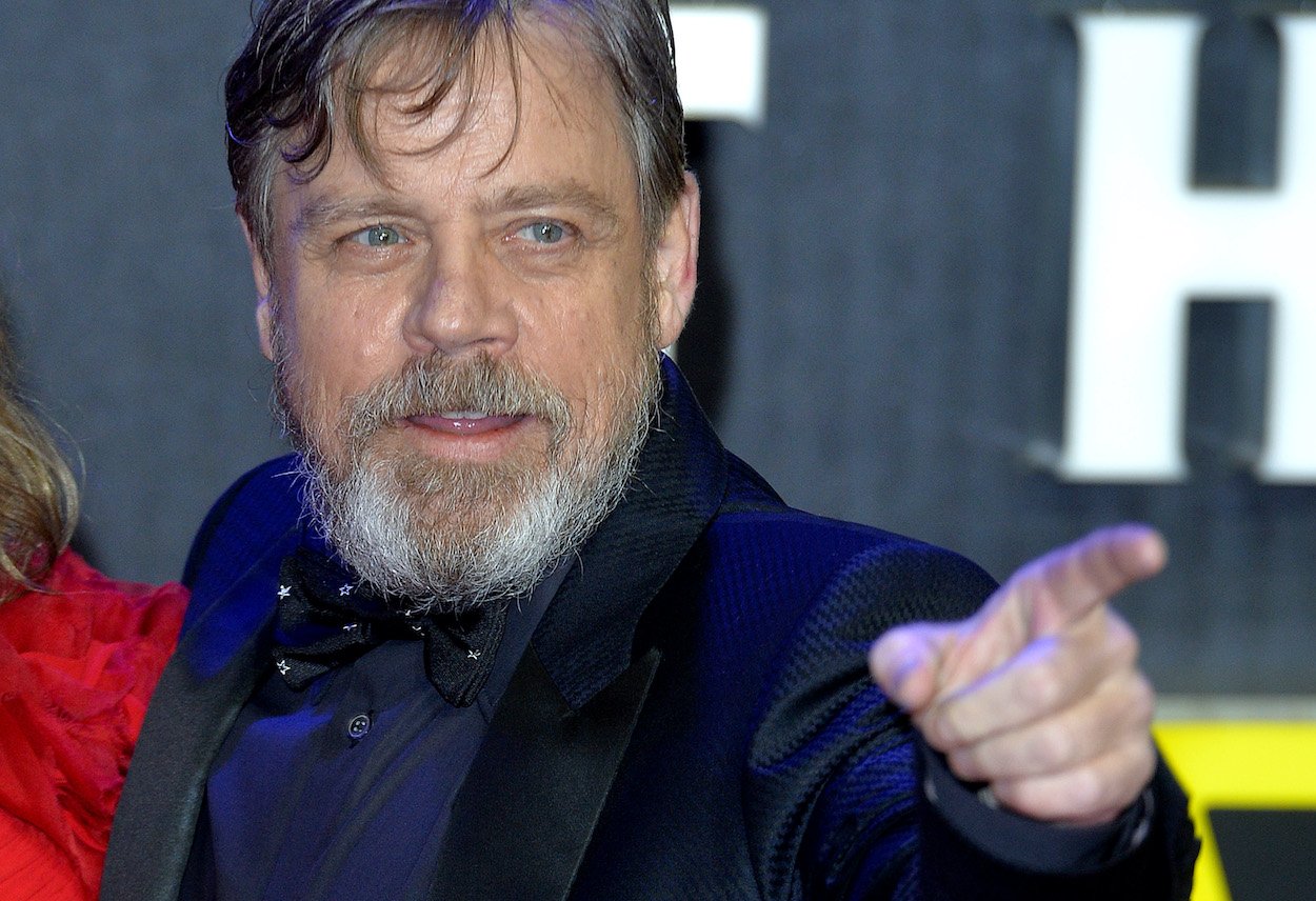 Mark Hamill attends the European premiere of 'Star Wars: The Force Awakens' in London in 2015. Hamill settled a Star Wars debate over how to pronounce the name for the AT-AT Imperial Walkers -- sort of,