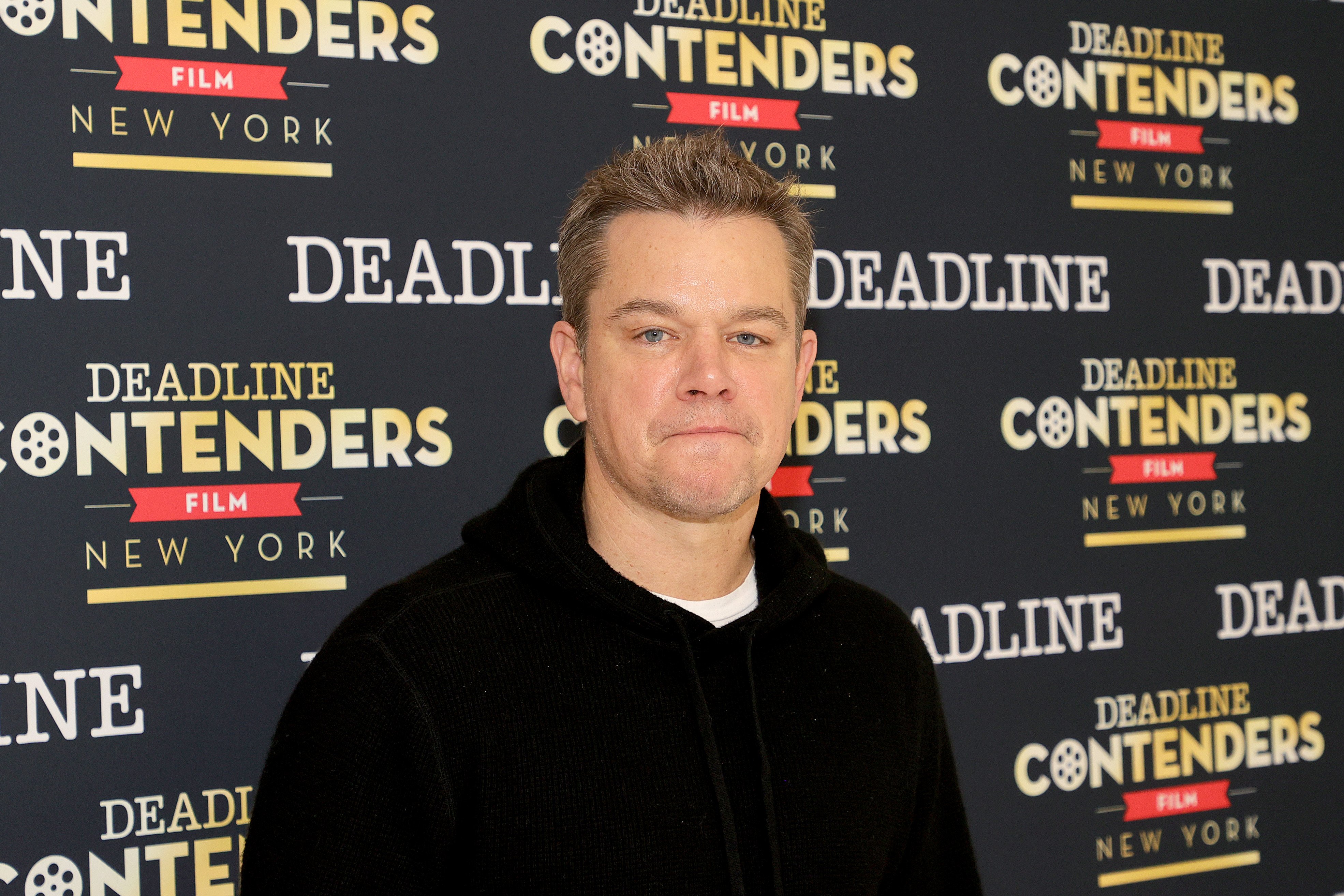 Matt Damon, who owns a Brooklyn penthouse, attends Deadline Contenders Film in New York City