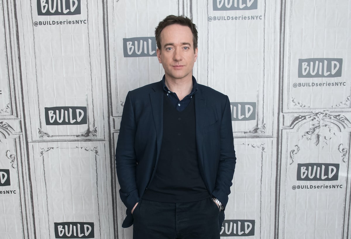 Matthew Macfadyen smiling