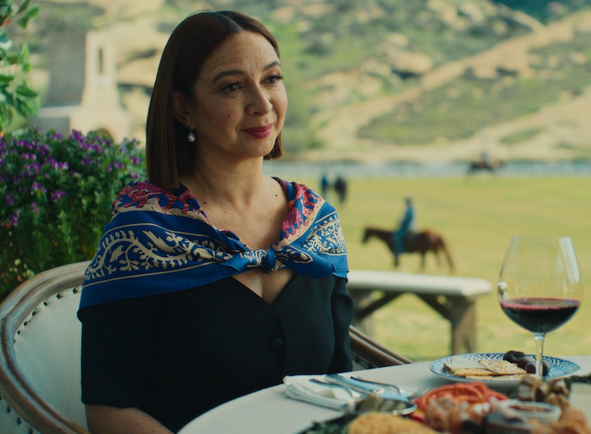 Maya Rudolph sits at a table in 'Loot' Season 1 Episode 7: 'French Connection'