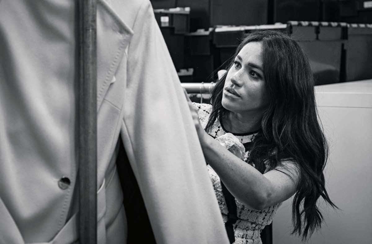 Meghan Markle during her guest editorship at British Vogue