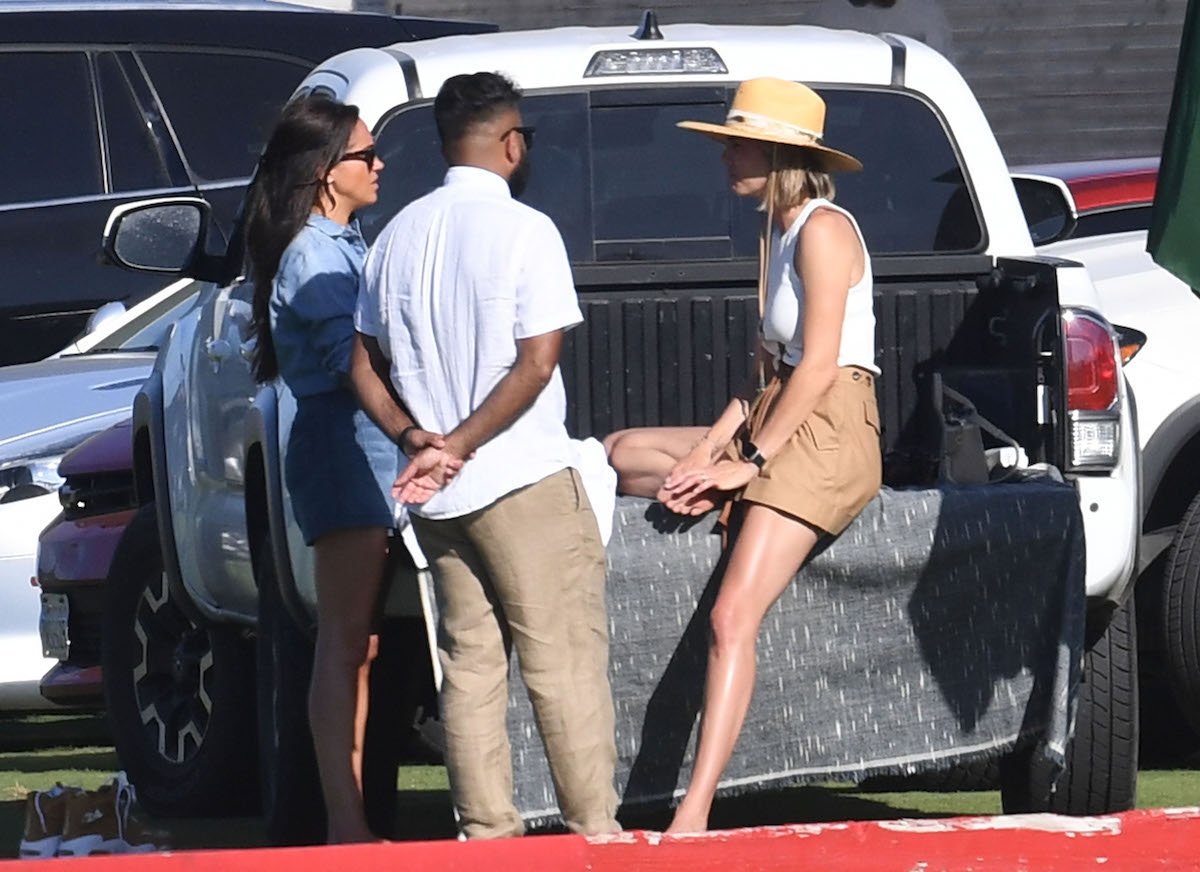 Meghan Markle wears shorts at a polo match prior to wearing shorts in New York City following Prince Harry's UN speech